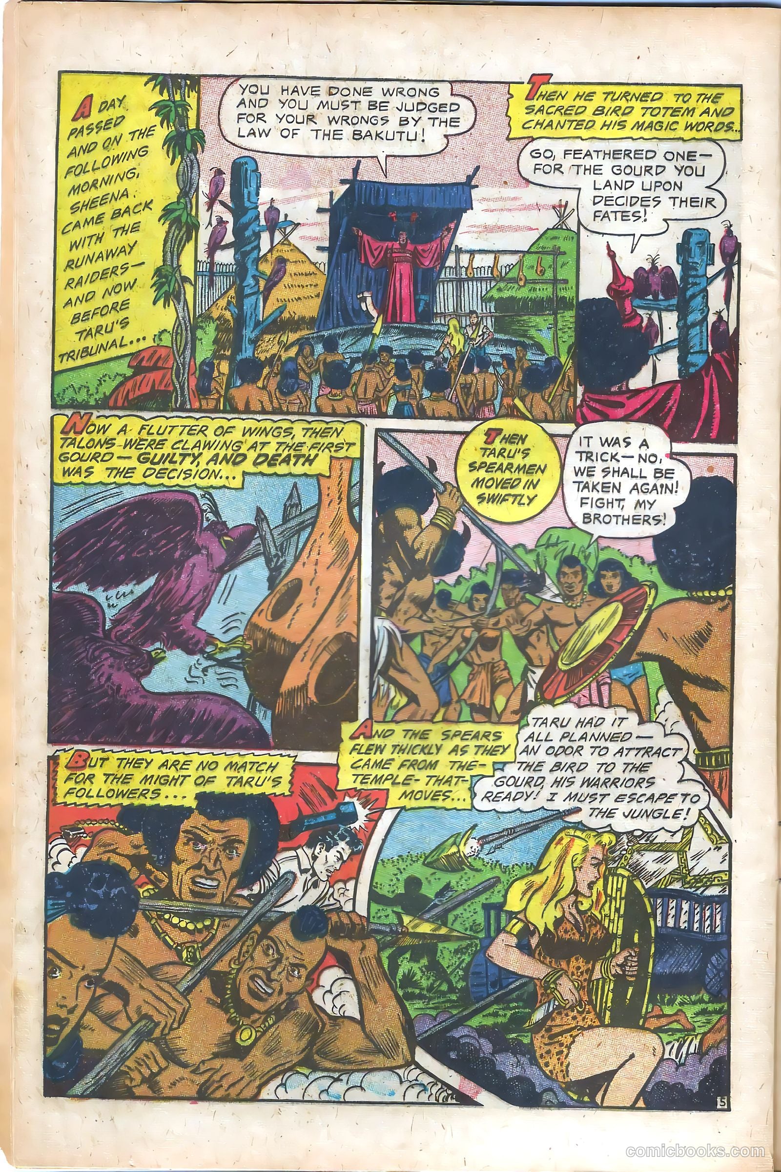 Sheena, Queen of the Jungle #9 (1958) — page 8 of 36