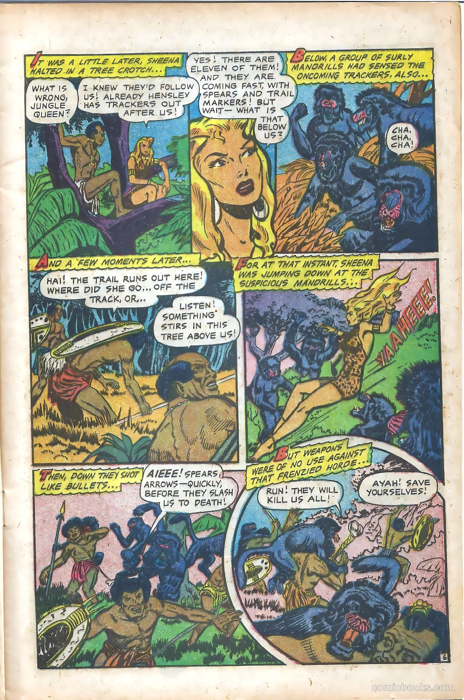 Sheena, Queen of the Jungle #9 (1958) — page 9 of 36