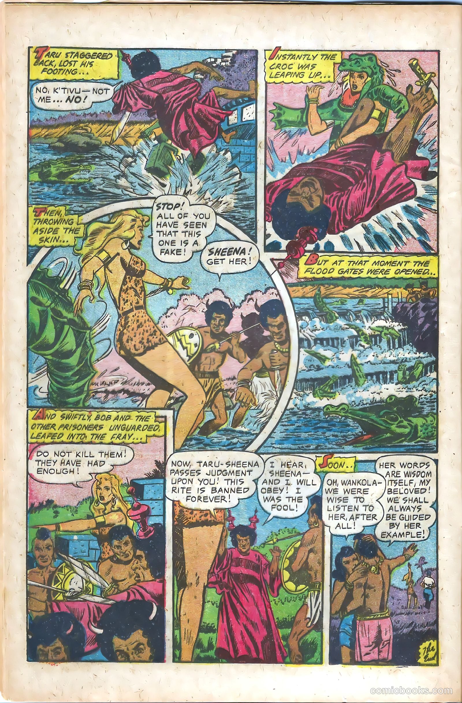 Sheena, Queen of the Jungle #9 (1958) — page 12 of 36