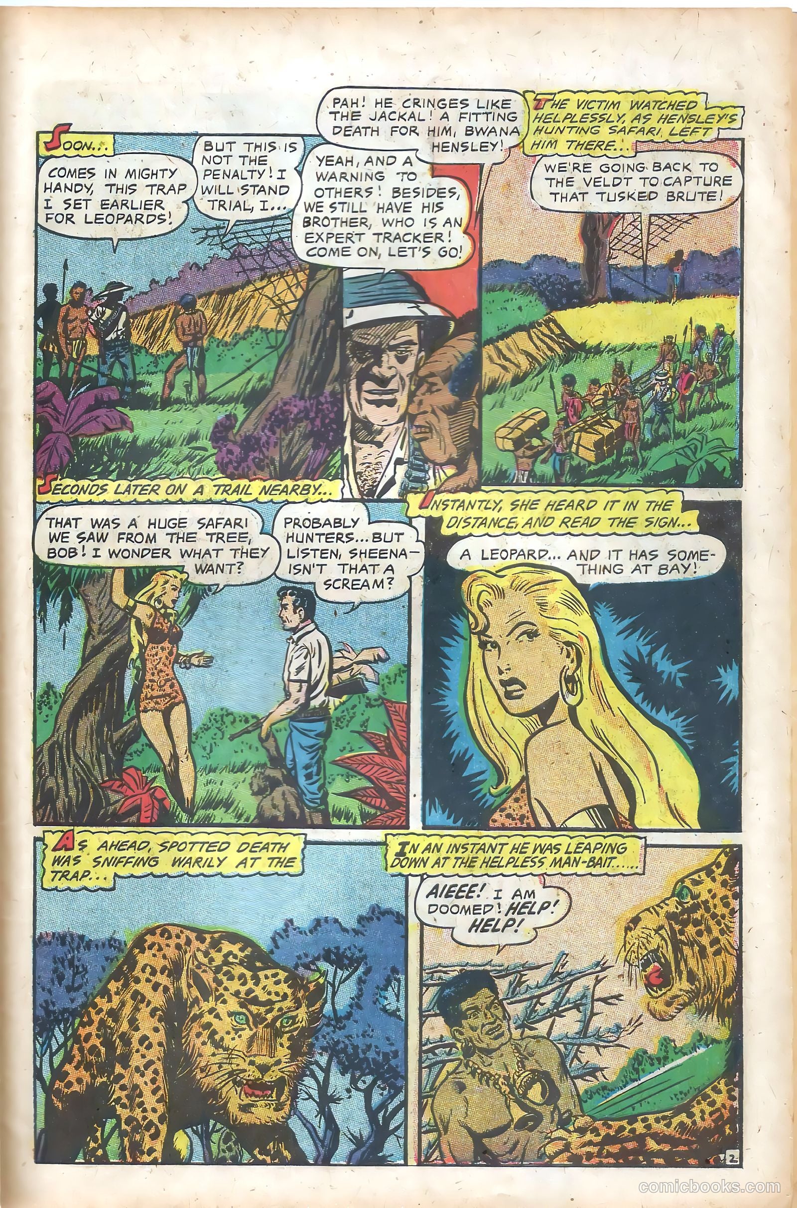 Sheena, Queen of the Jungle #9 (1958) — page 27 of 36
