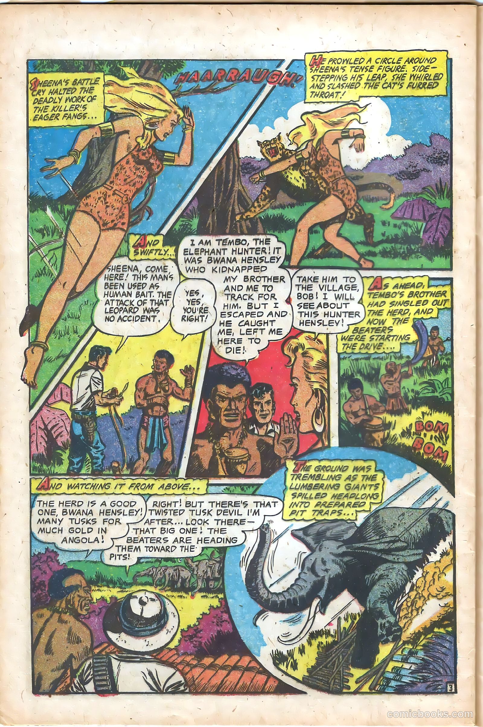 Sheena, Queen of the Jungle #9 (1958) — page 28 of 36