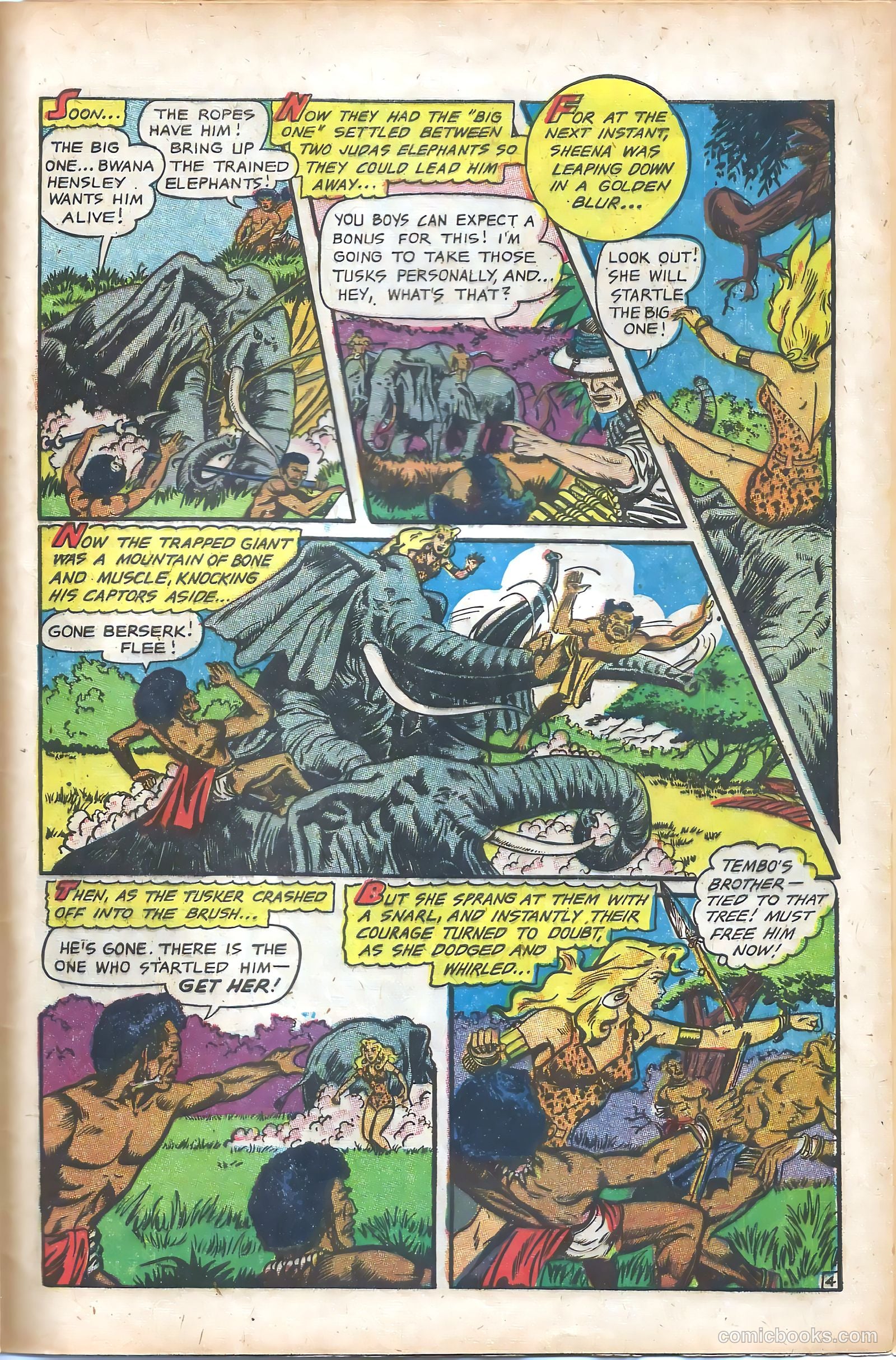 Sheena, Queen of the Jungle #9 (1958) — page 29 of 36