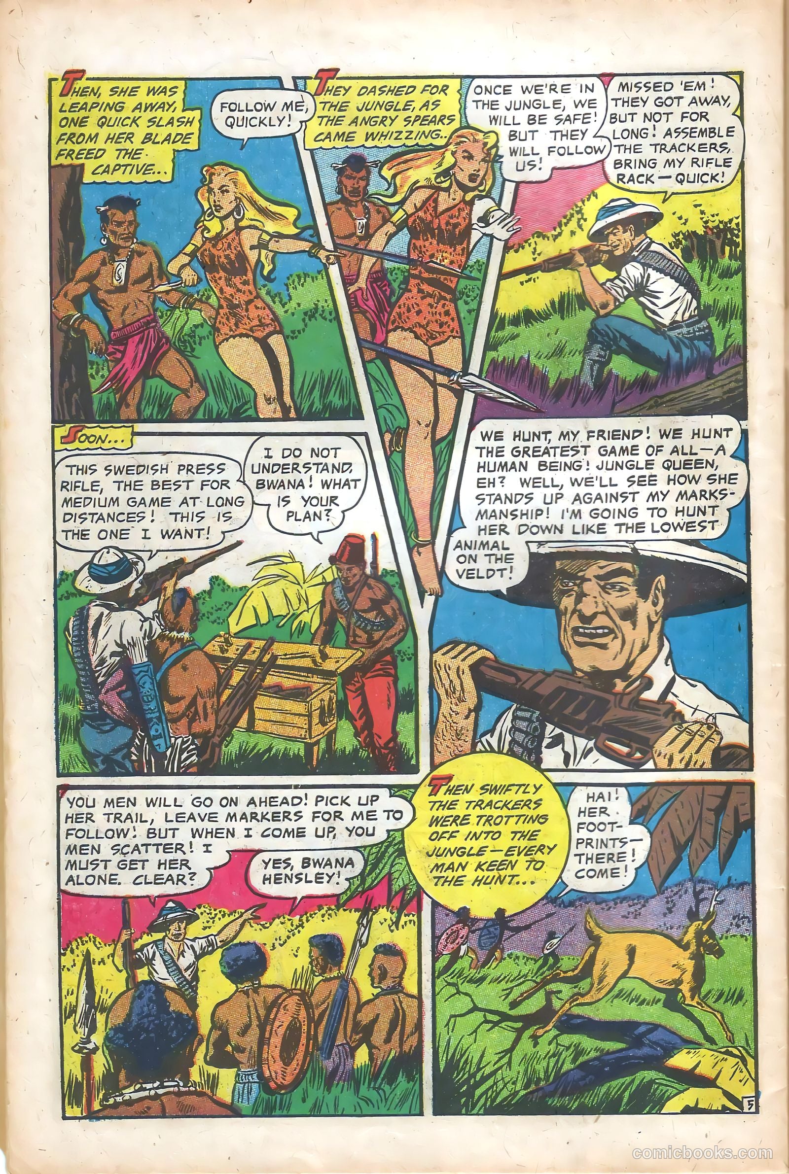Sheena, Queen of the Jungle #9 (1958) — page 30 of 36