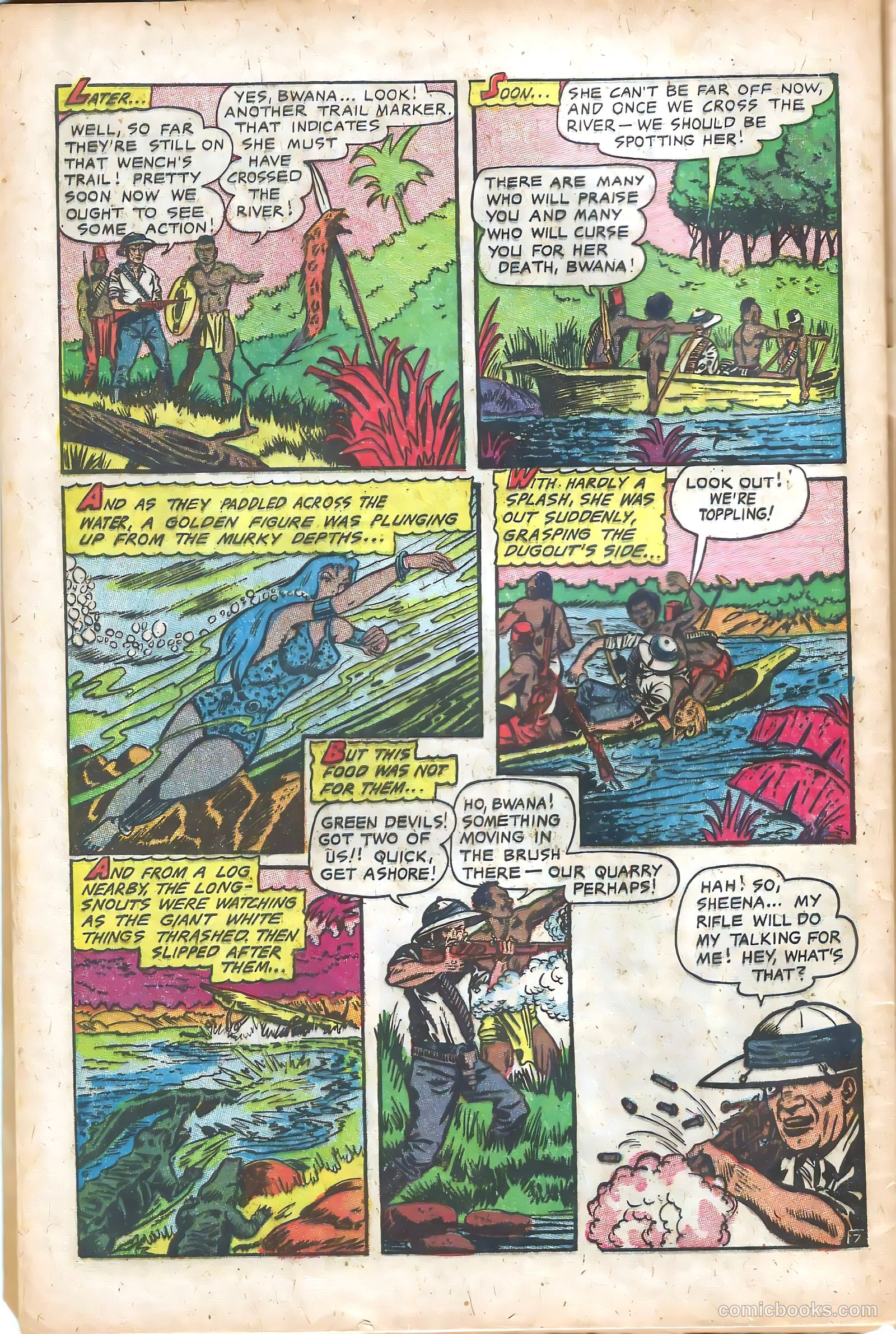 Sheena, Queen of the Jungle #9 (1958) — page 32 of 36