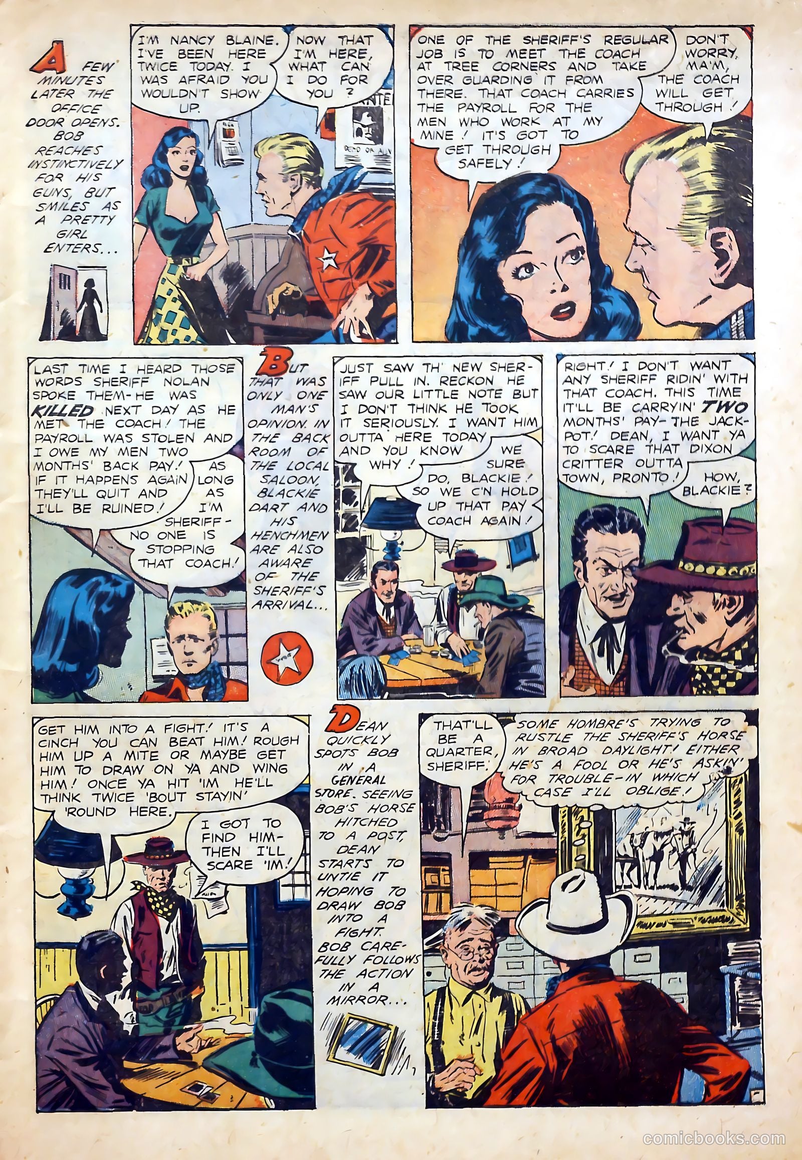 Sheriff Bob Dixon's Chuck Wagon #1 (1950) — page 5 of 36