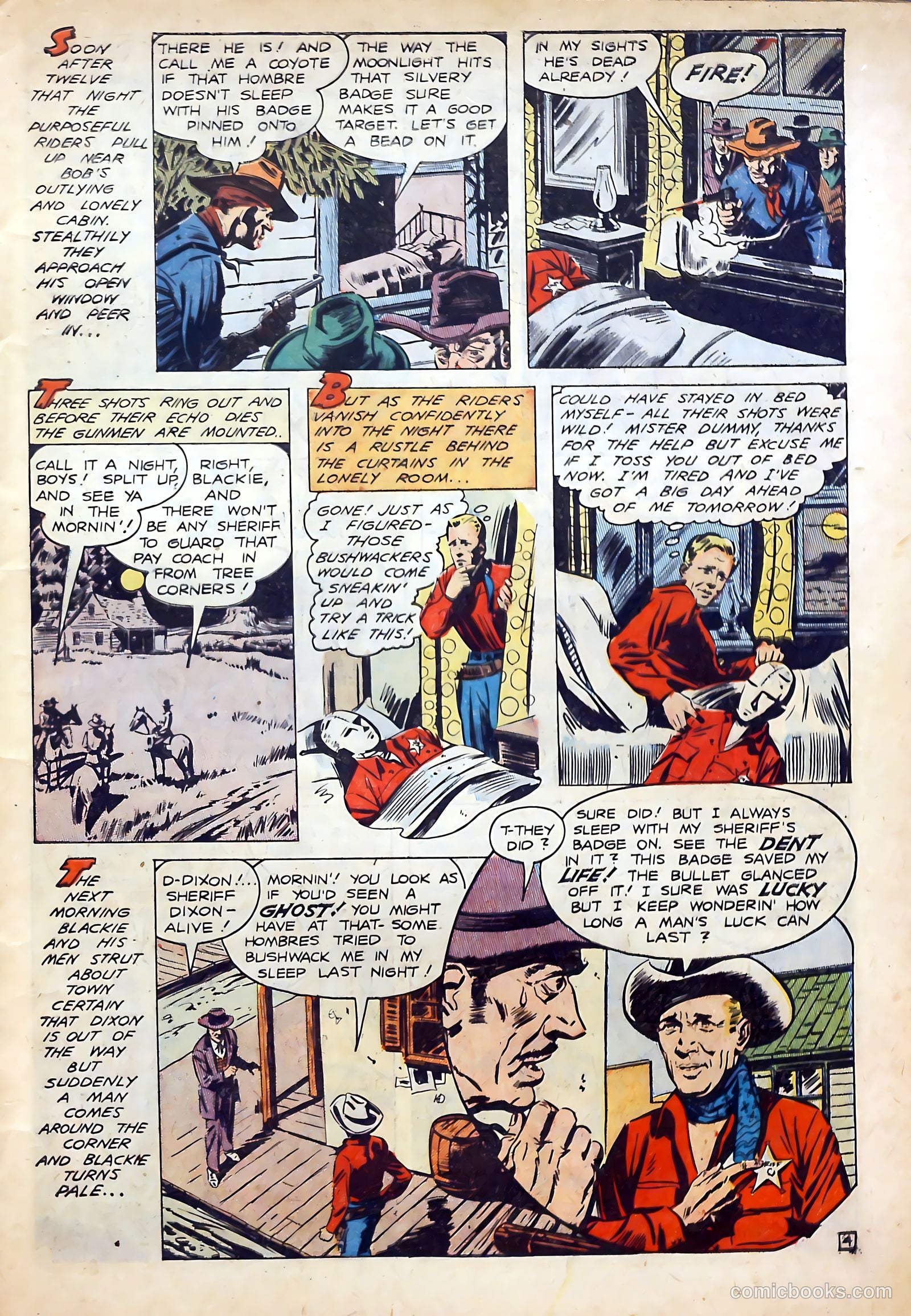 Sheriff Bob Dixon's Chuck Wagon #1 (1950) — page 7 of 36