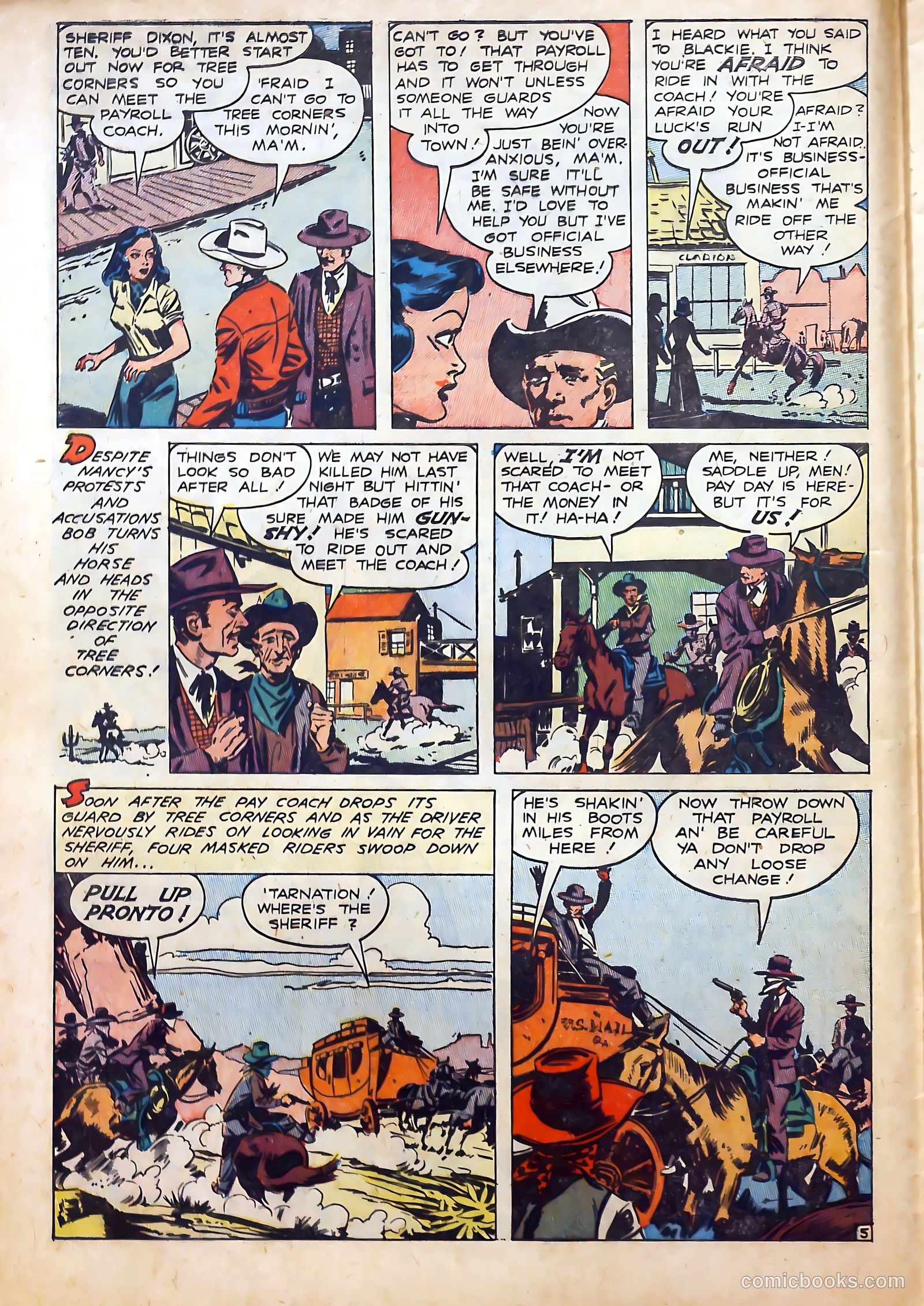 Sheriff Bob Dixon's Chuck Wagon #1 (1950) — page 8 of 36