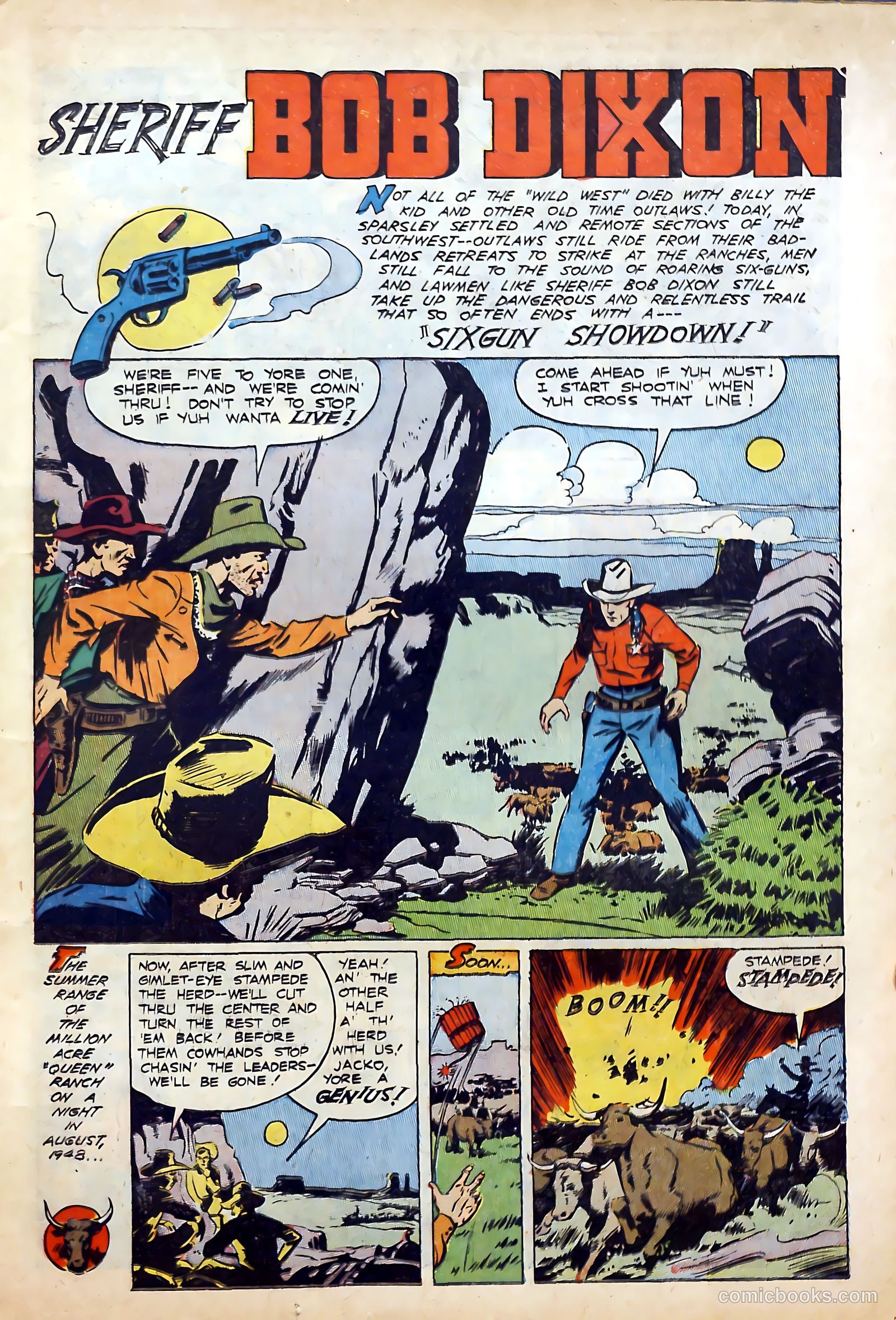 Sheriff Bob Dixon's Chuck Wagon #1 (1950) — page 11 of 36