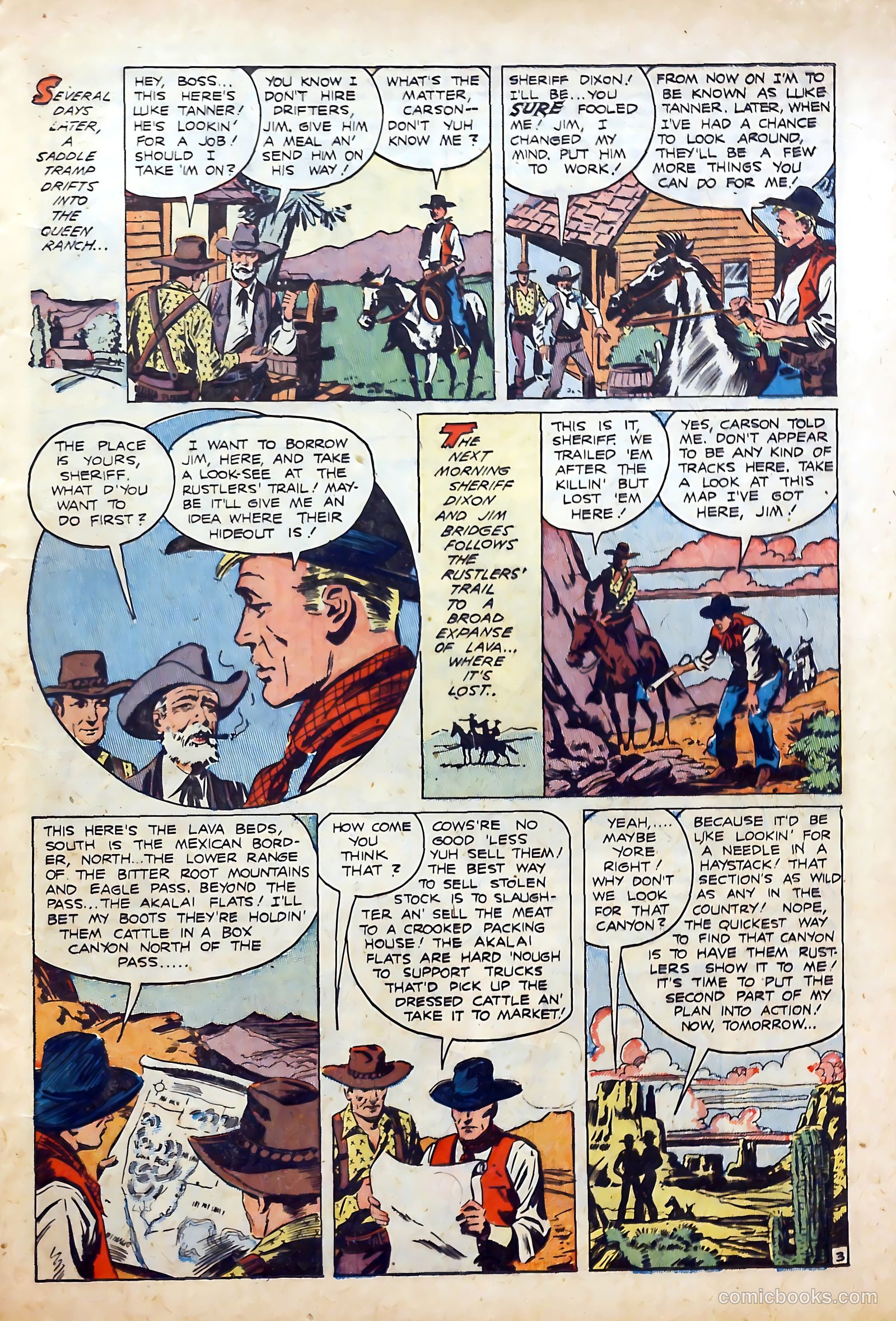 Sheriff Bob Dixon's Chuck Wagon #1 (1950) — page 13 of 36