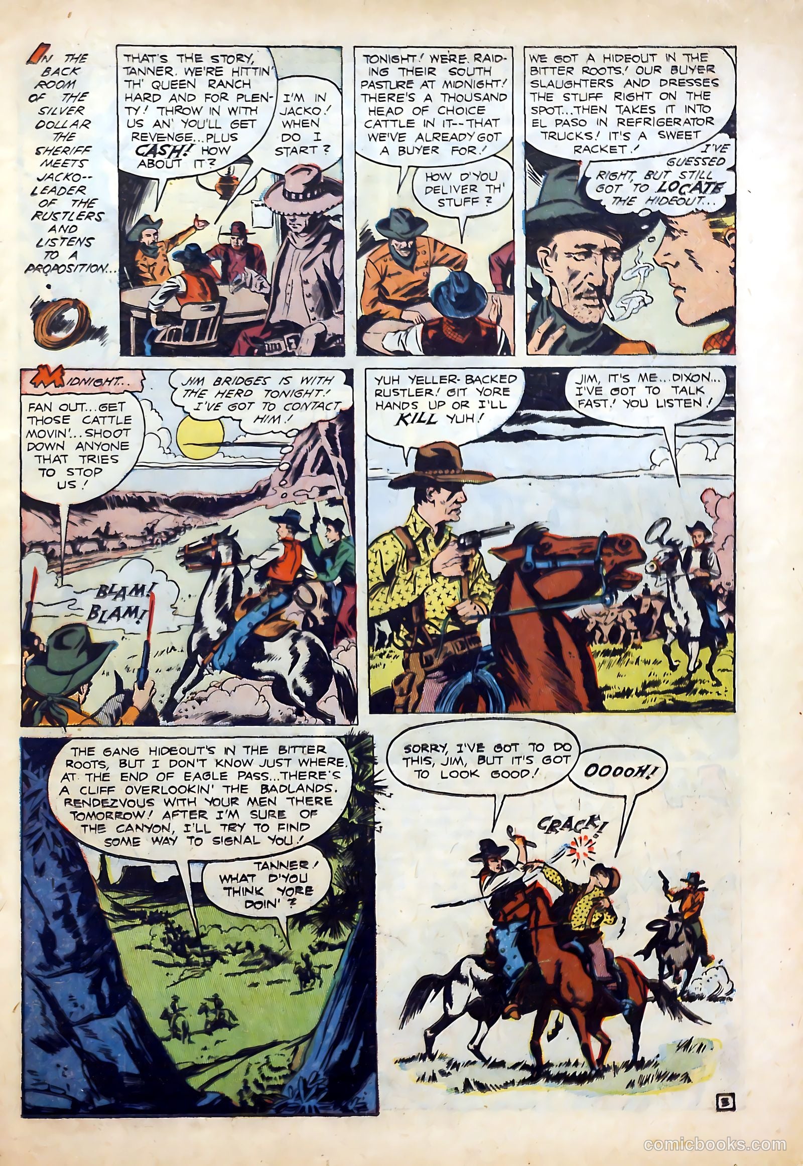 Sheriff Bob Dixon's Chuck Wagon #1 (1950) — page 15 of 36