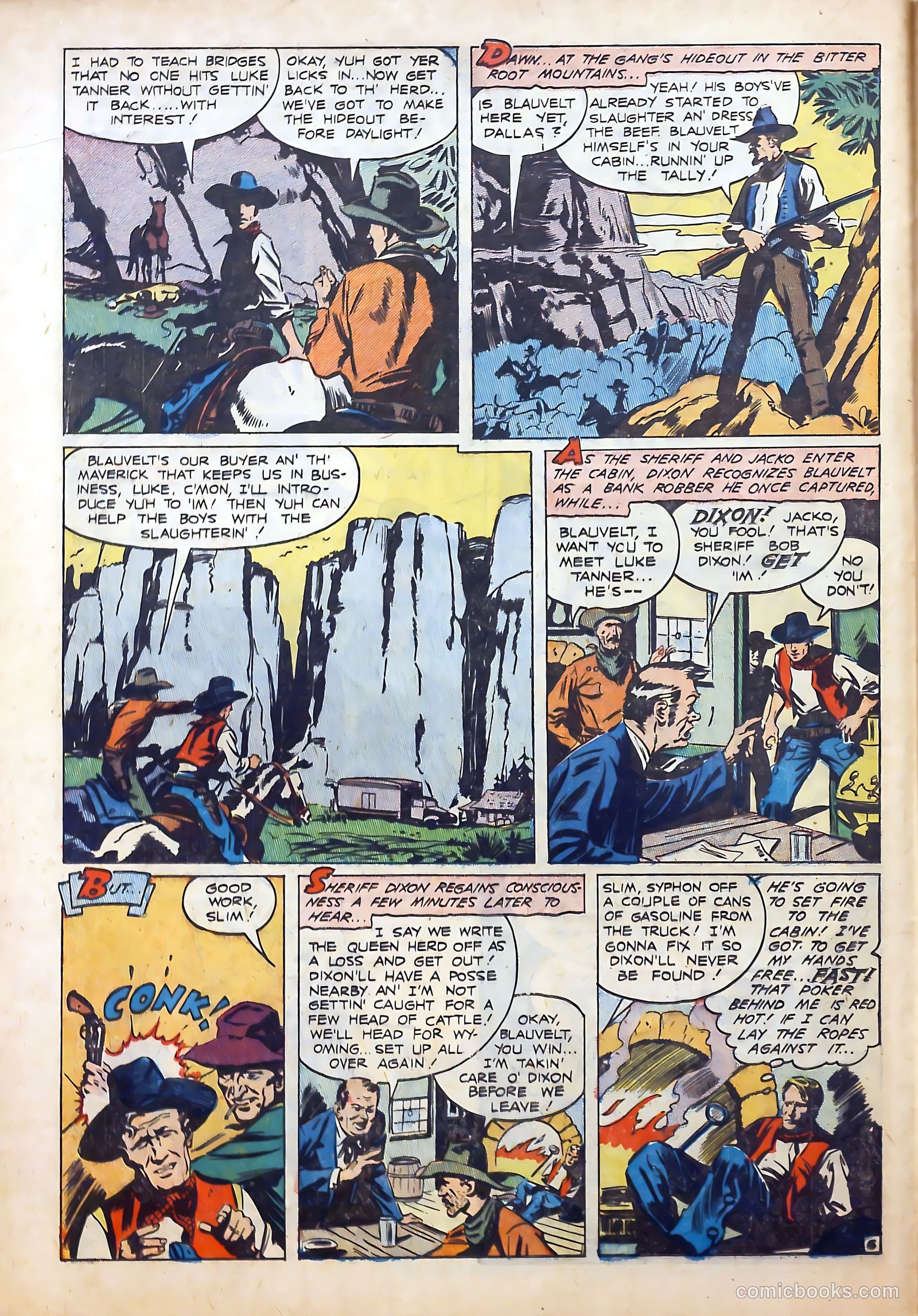 Sheriff Bob Dixon's Chuck Wagon #1 (1950) — page 16 of 36