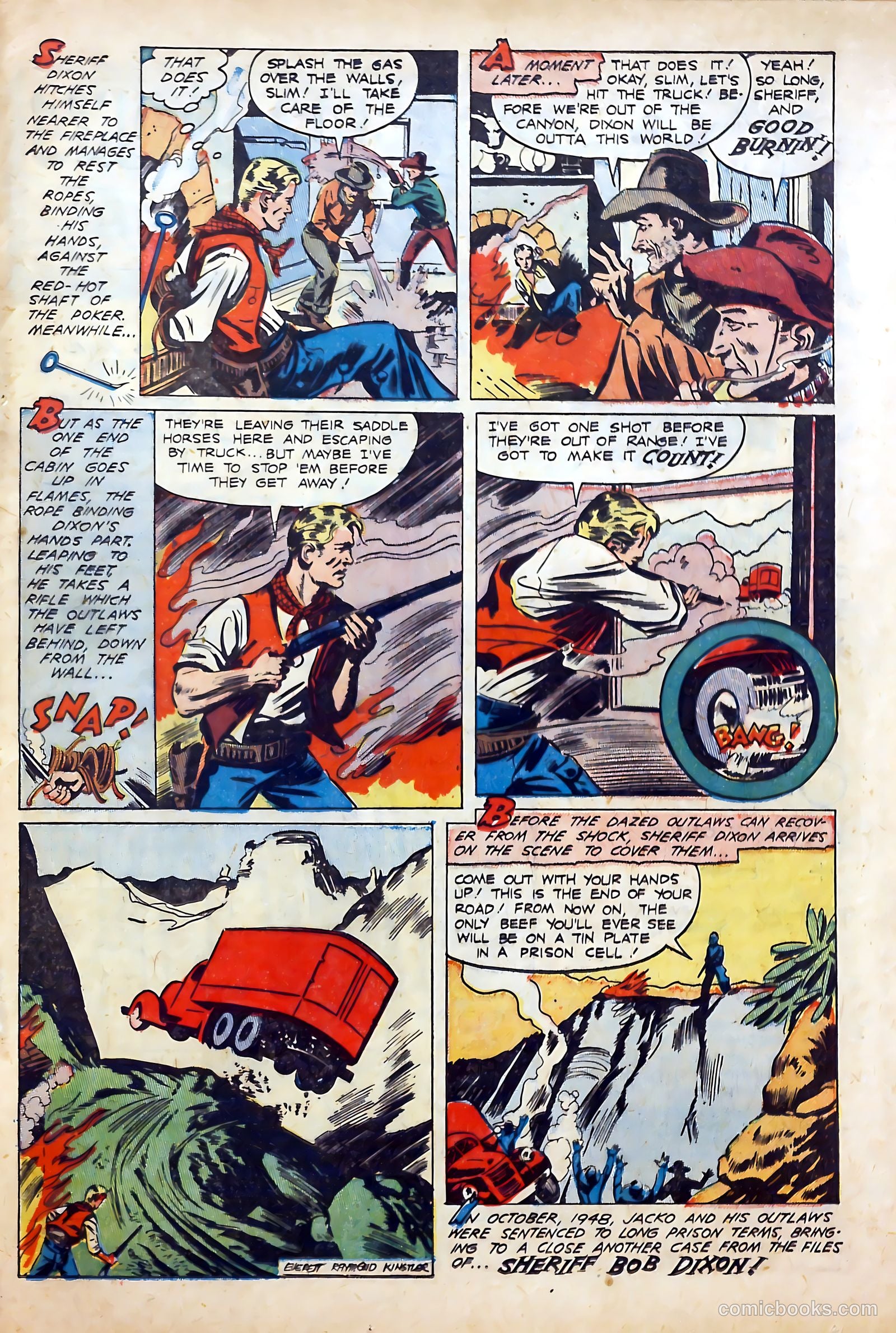 Sheriff Bob Dixon's Chuck Wagon #1 (1950) — page 17 of 36