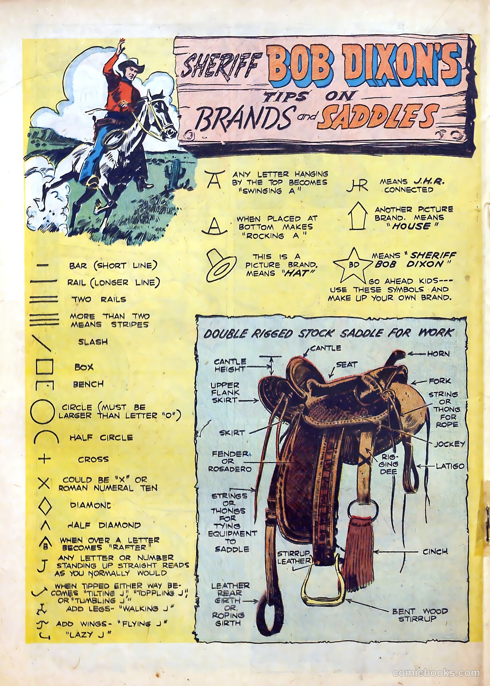 Sheriff Bob Dixon's Chuck Wagon #1 (1950) — page 18 of 36