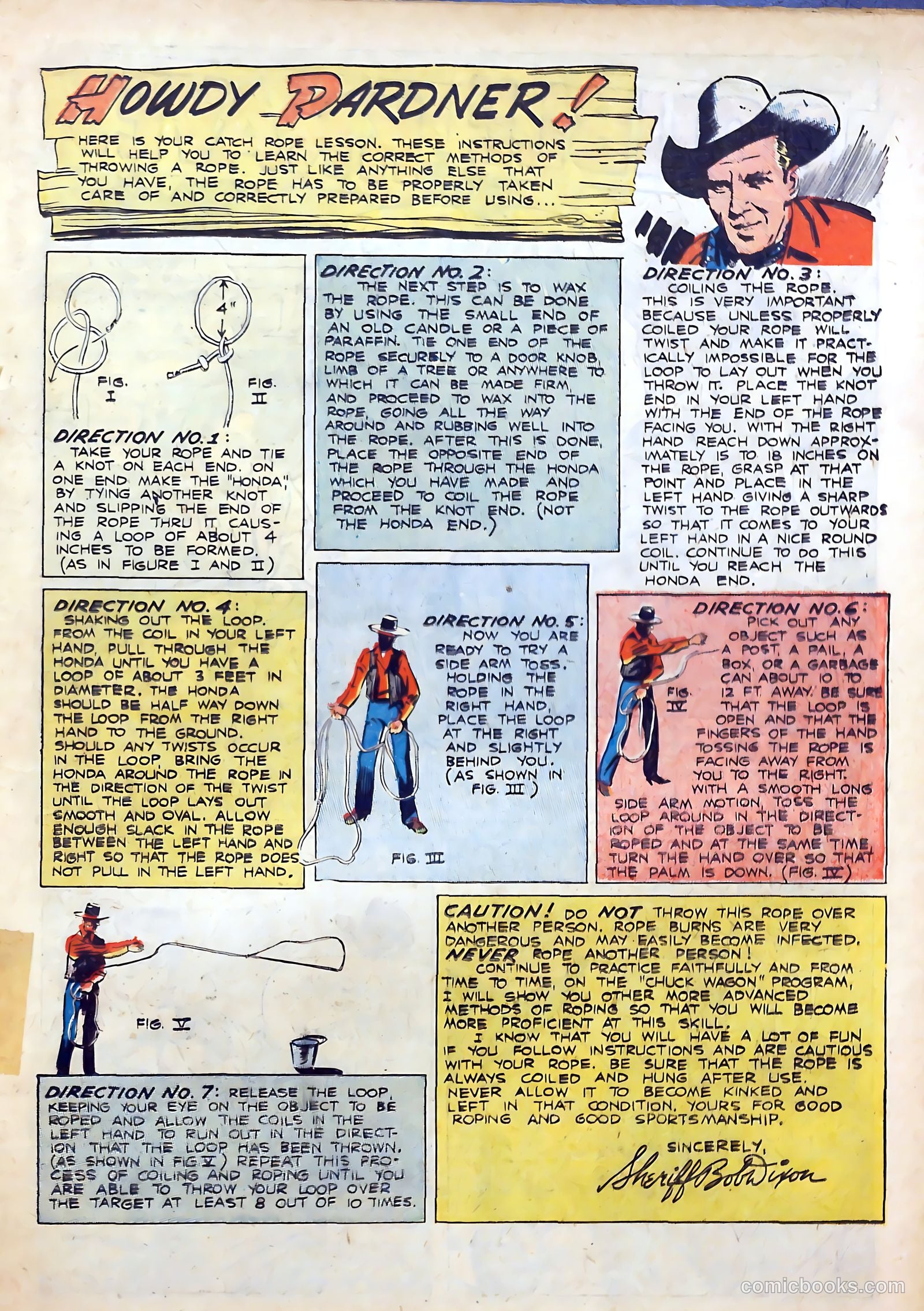 Sheriff Bob Dixon's Chuck Wagon #1 (1950) — page 19 of 36
