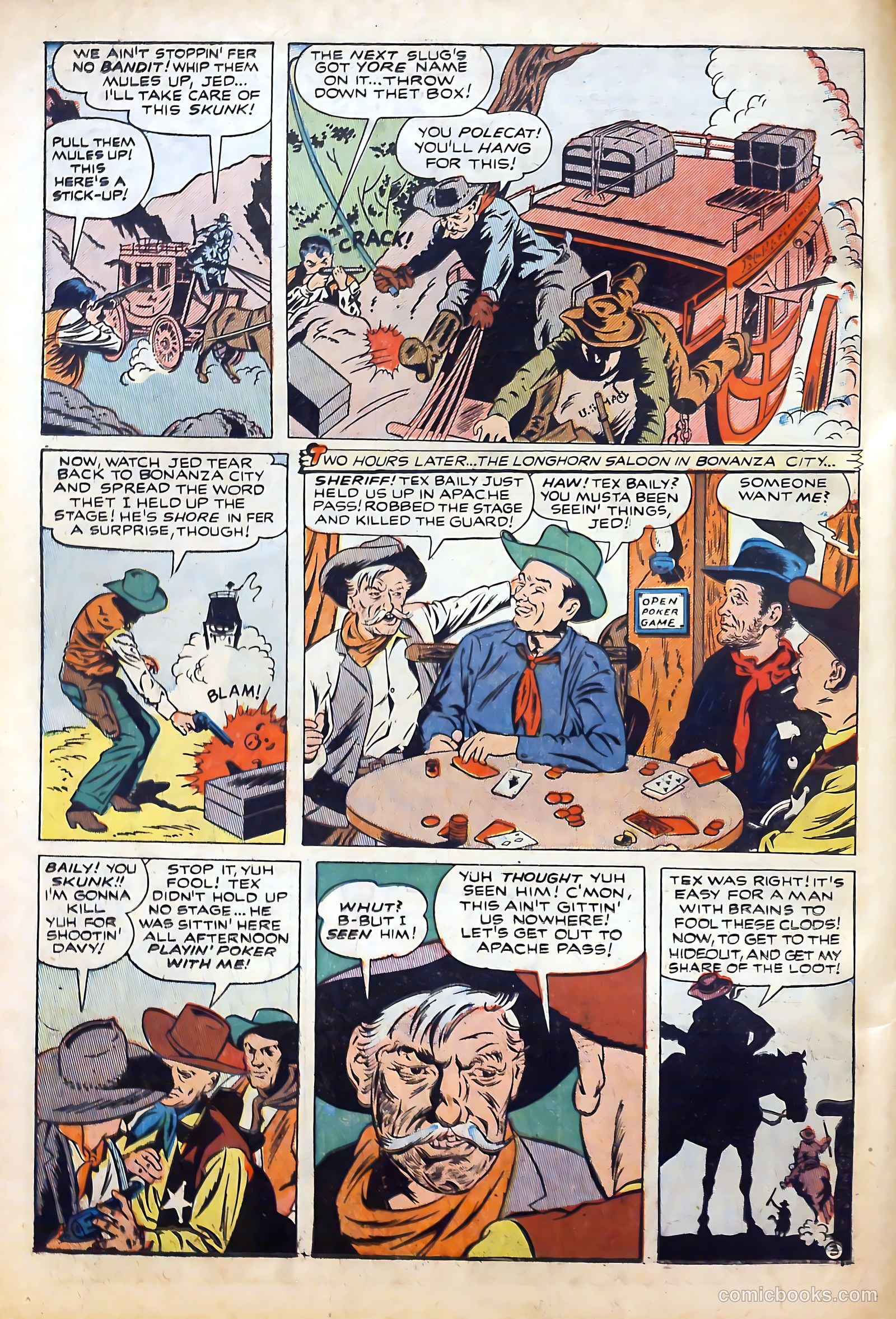 Sheriff Bob Dixon's Chuck Wagon #1 (1950) — page 22 of 36