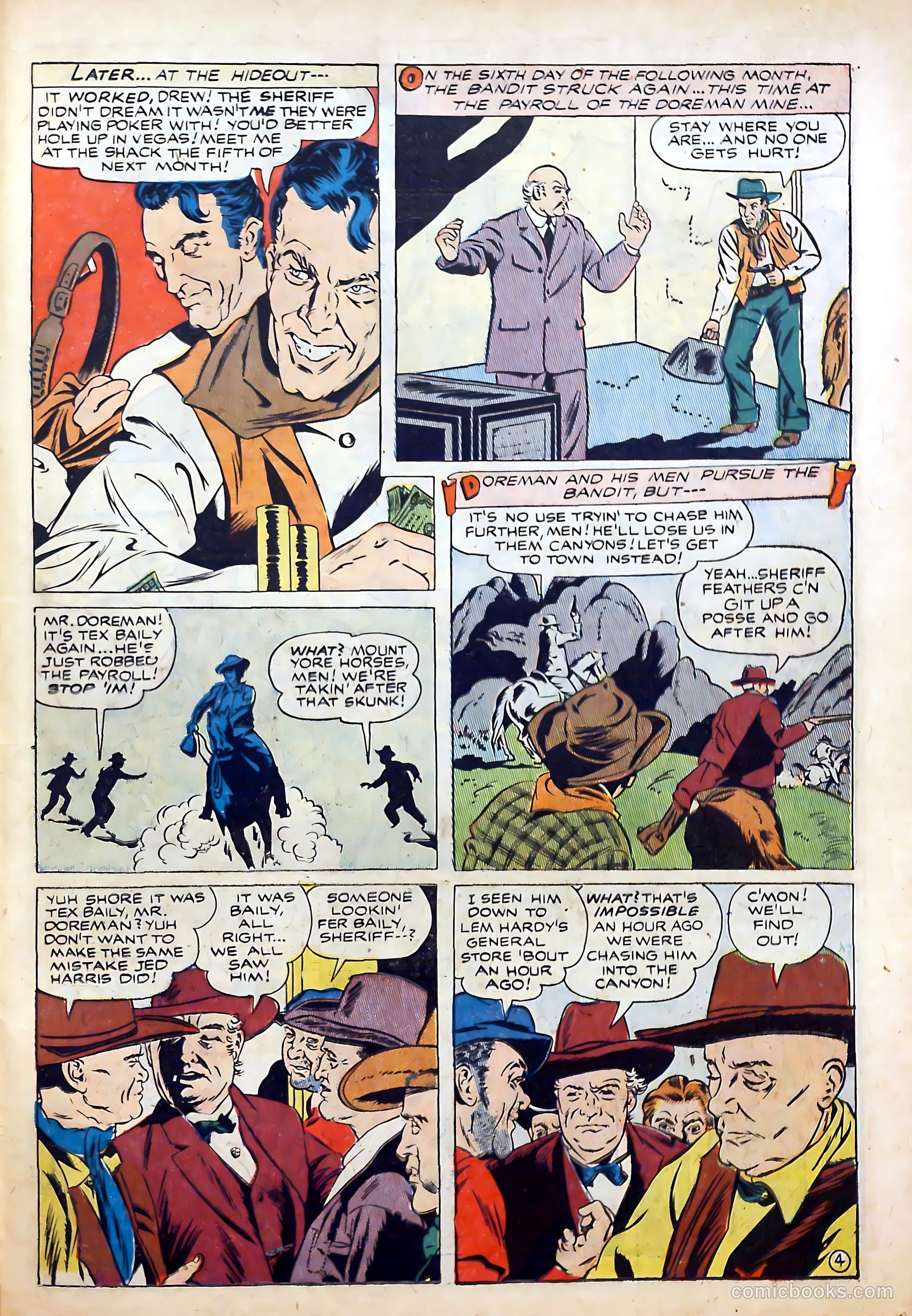 Sheriff Bob Dixon's Chuck Wagon #1 (1950) — page 23 of 36