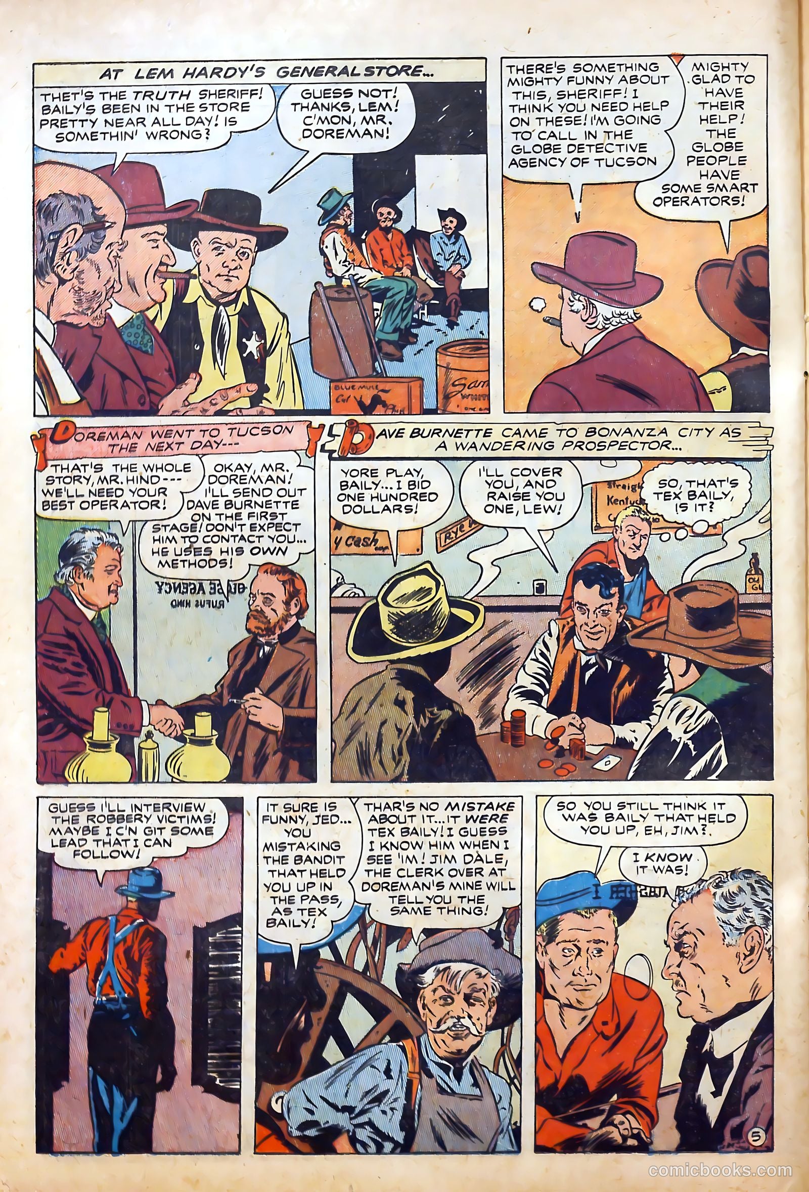 Sheriff Bob Dixon's Chuck Wagon #1 (1950) — page 24 of 36