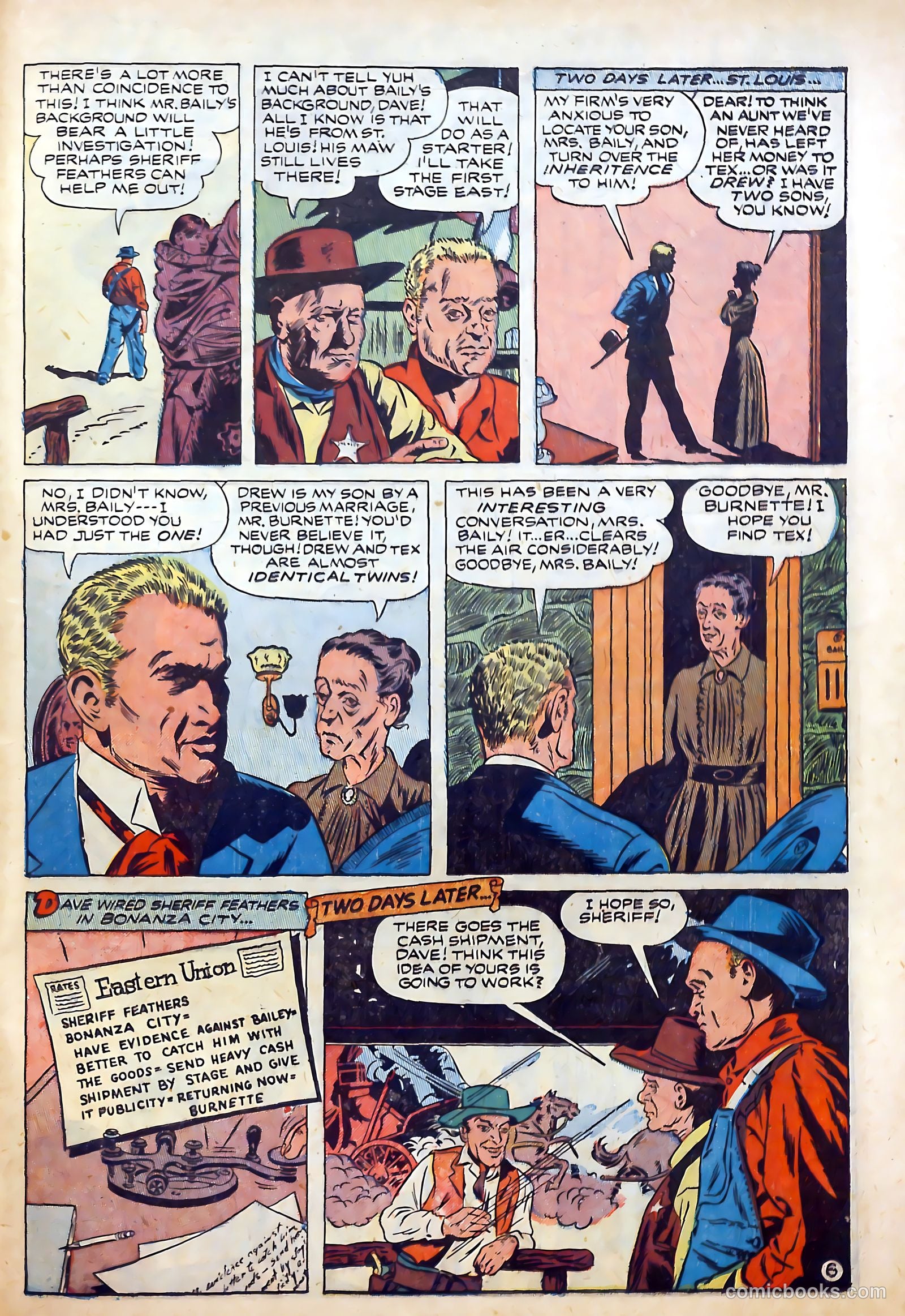 Sheriff Bob Dixon's Chuck Wagon #1 (1950) — page 25 of 36