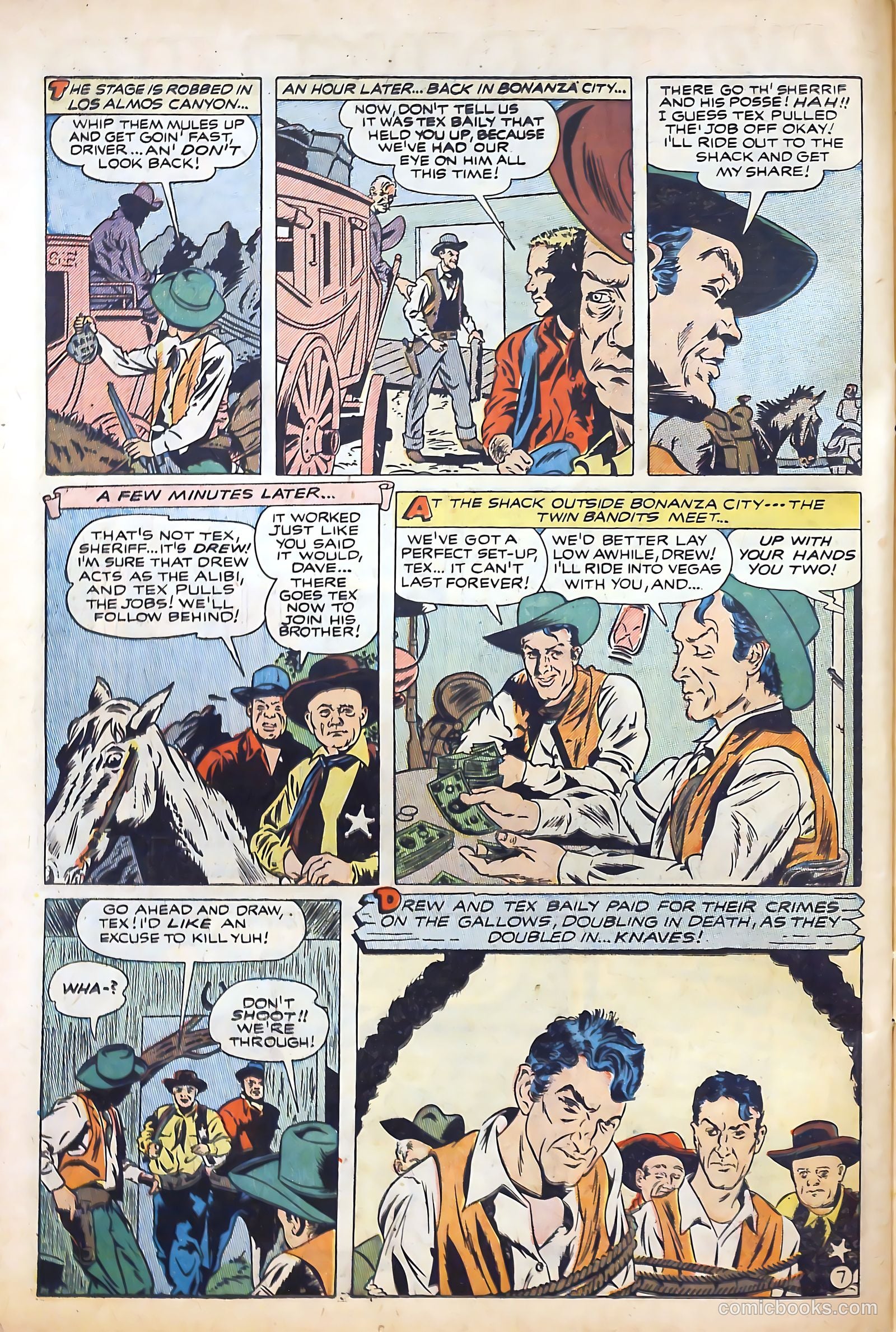 Sheriff Bob Dixon's Chuck Wagon #1 (1950) — page 26 of 36