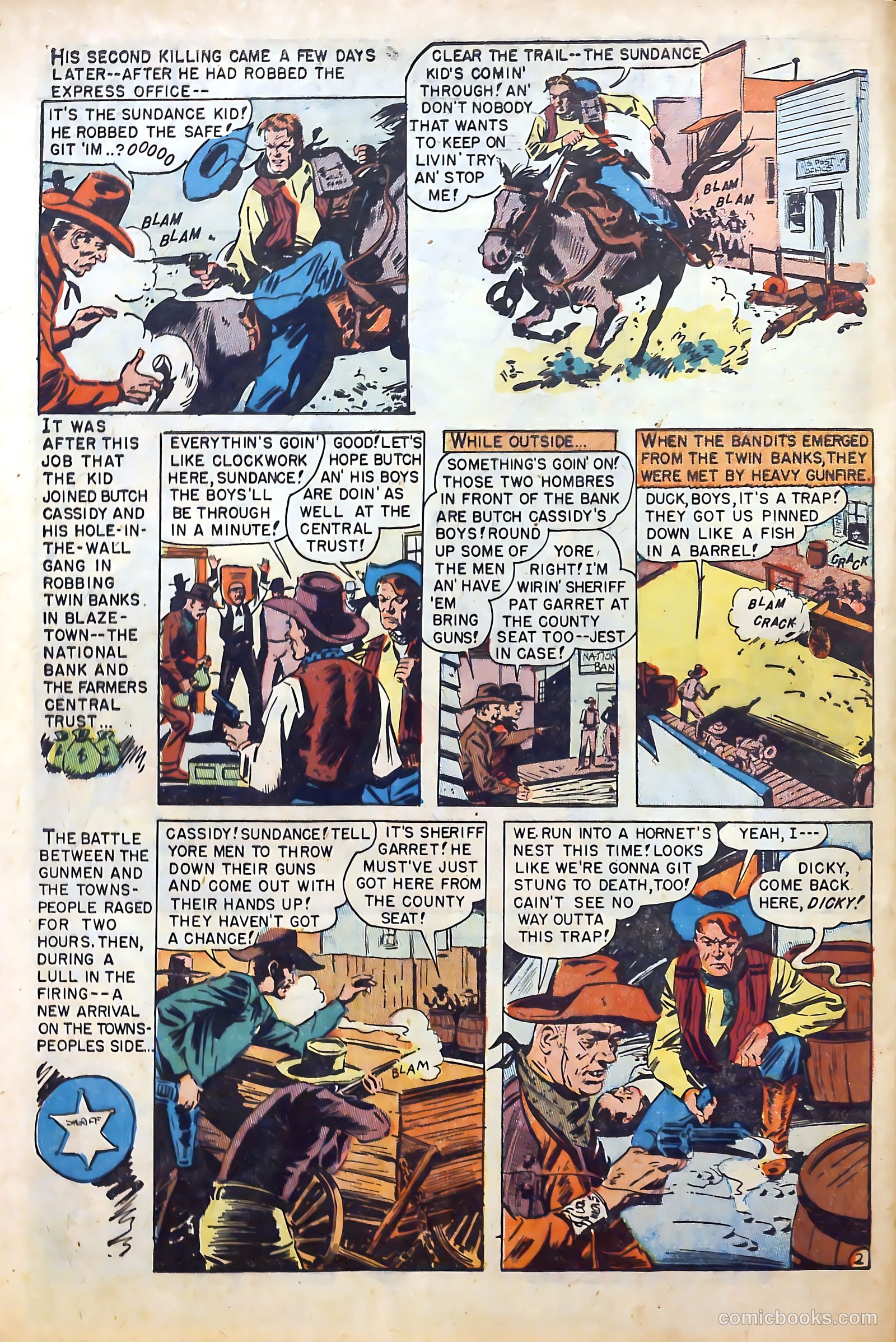 Sheriff Bob Dixon's Chuck Wagon #1 (1950) — page 28 of 36