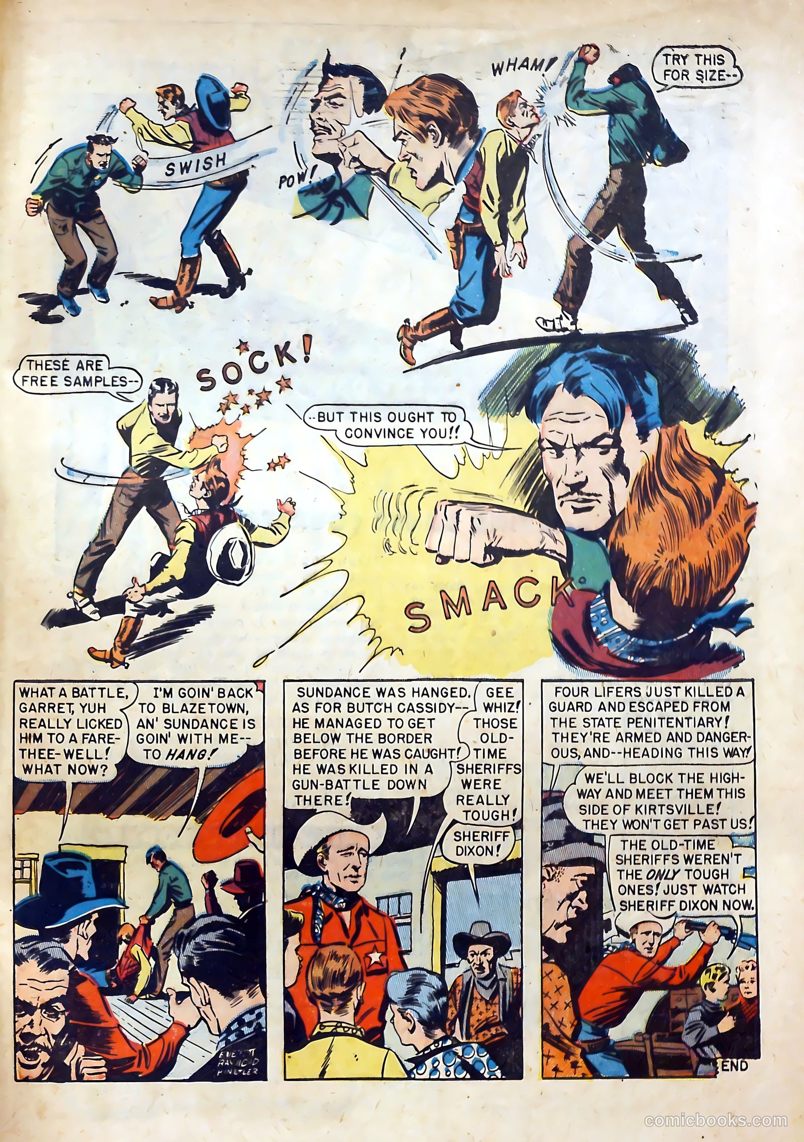 Sheriff Bob Dixon's Chuck Wagon #1 (1950) — page 33 of 36