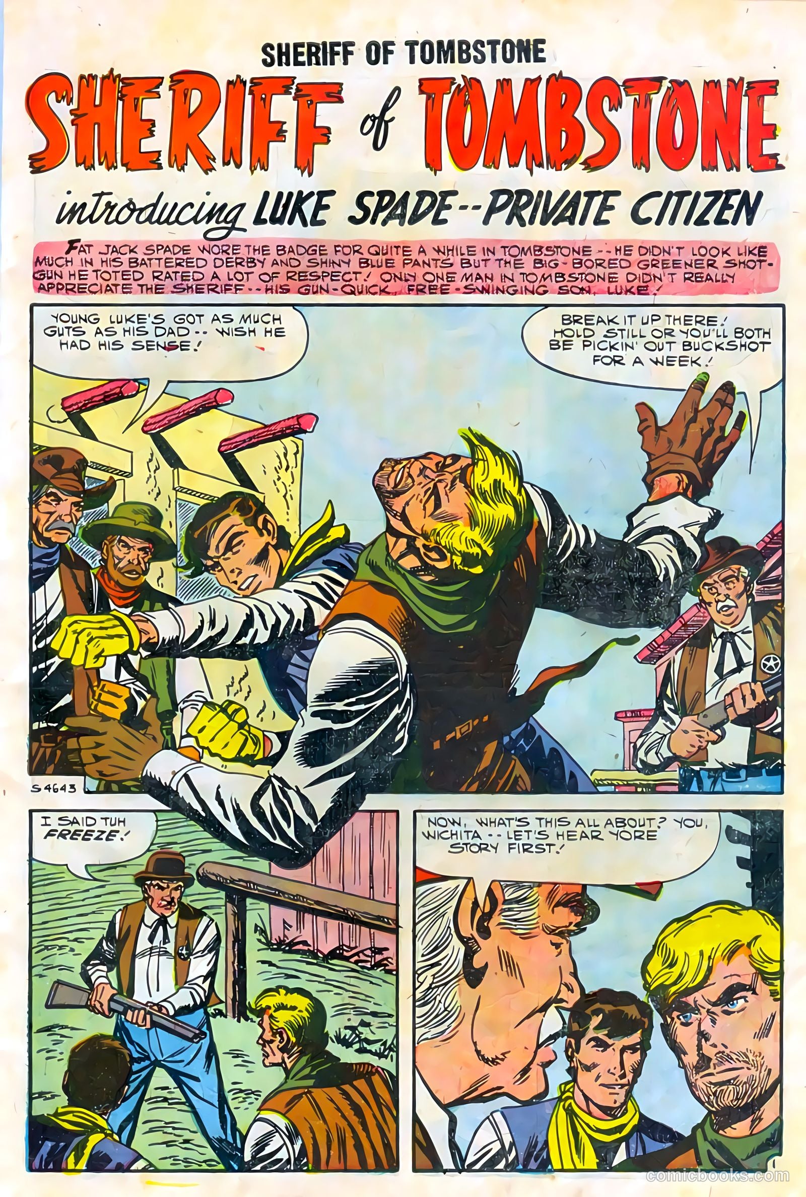 Sheriff of Tombstone #1 (1958) — page 3 of 36