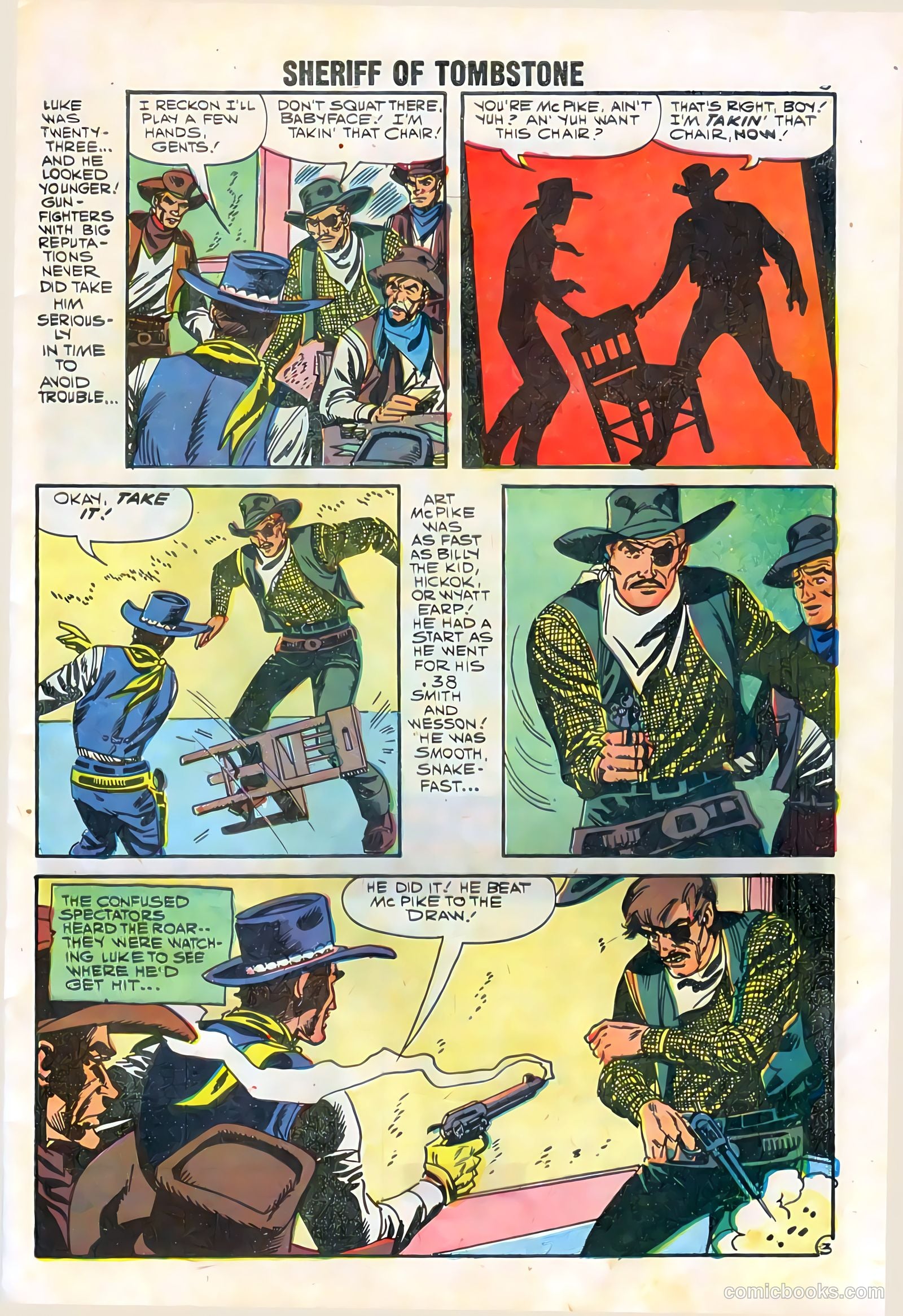 Sheriff of Tombstone #1 (1958) — page 5 of 36