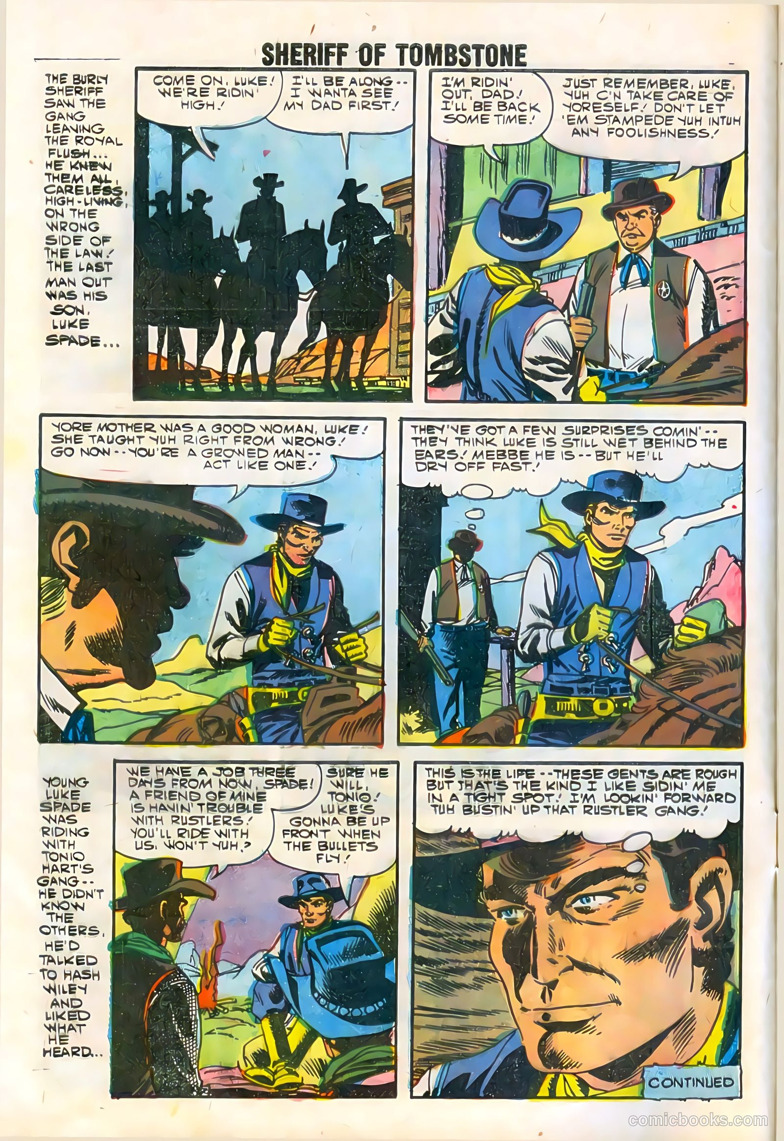 Sheriff of Tombstone #1 (1958) — page 8 of 36