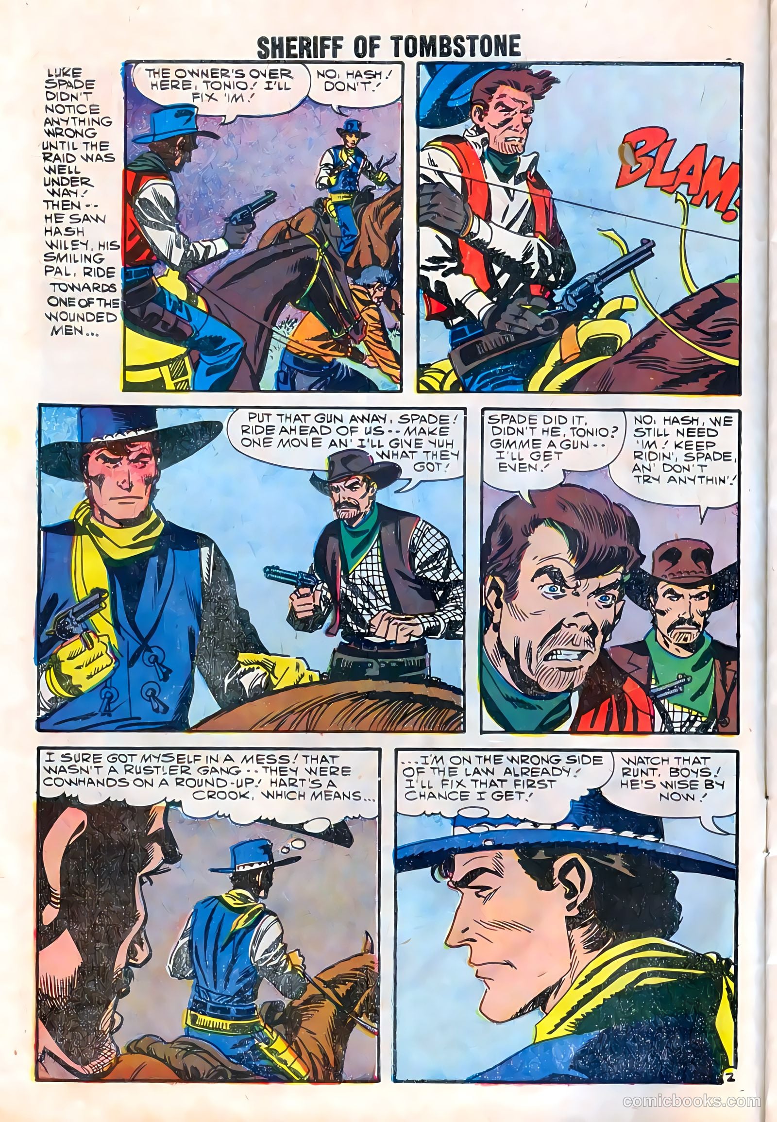 Sheriff of Tombstone #1 (1958) — page 10 of 36