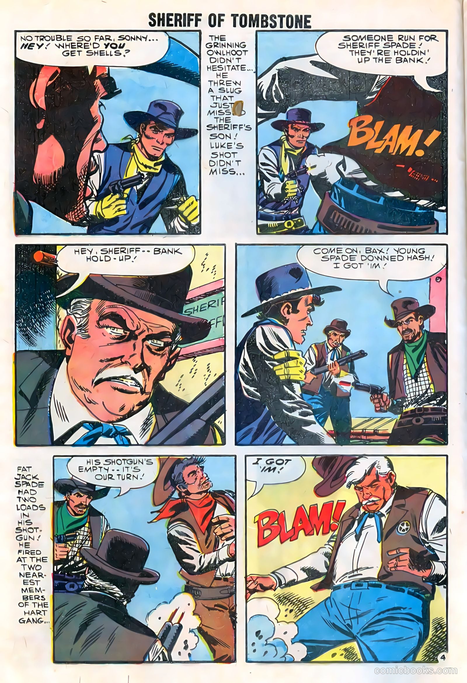 Sheriff of Tombstone #1 (1958) — page 12 of 36
