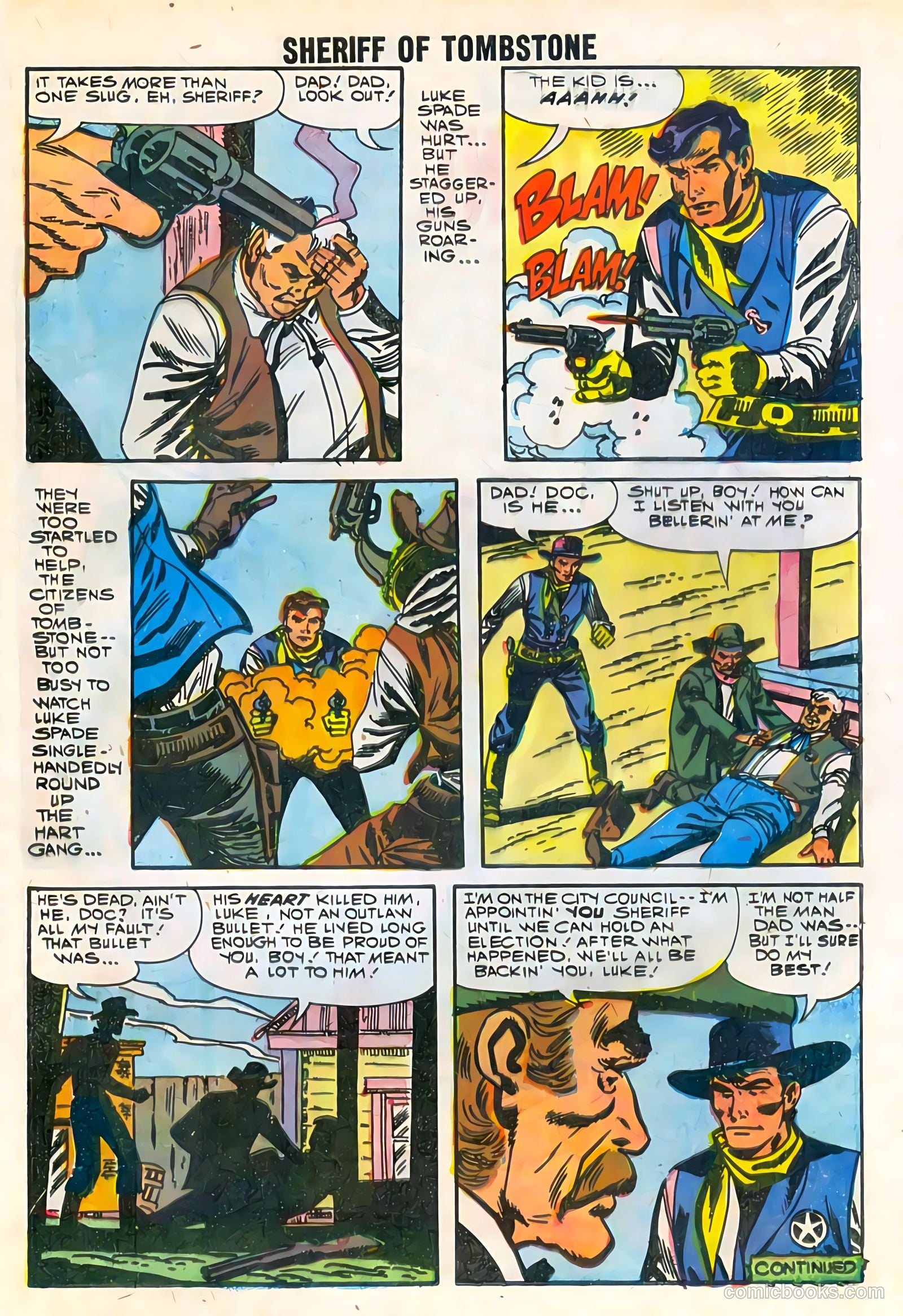 Sheriff of Tombstone #1 (1958) — page 13 of 36