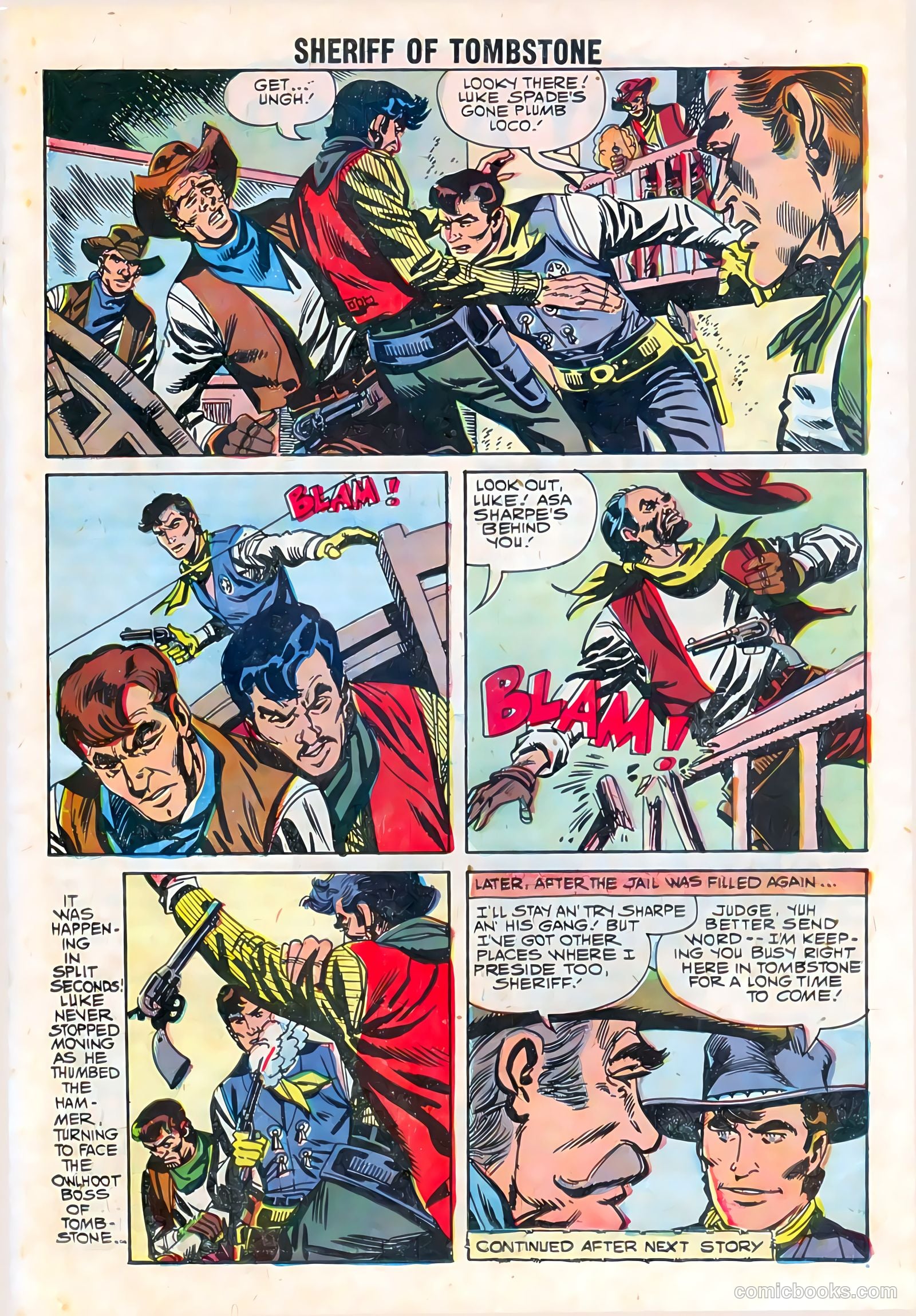 Sheriff of Tombstone #1 (1958) — page 19 of 36