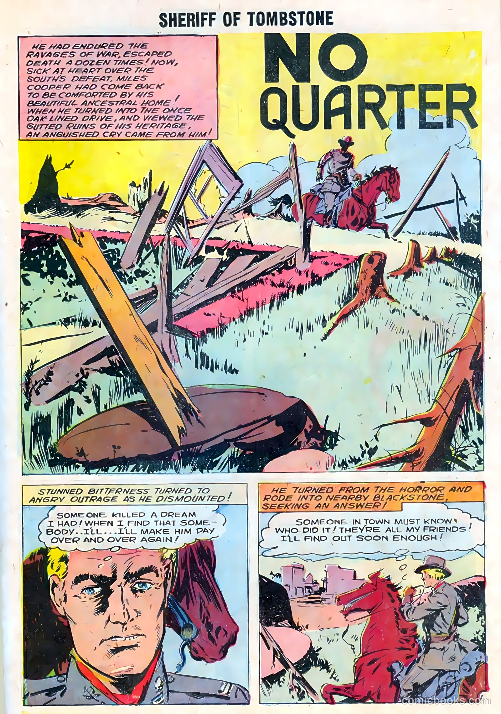 Sheriff of Tombstone #1 (1958) — page 23 of 36