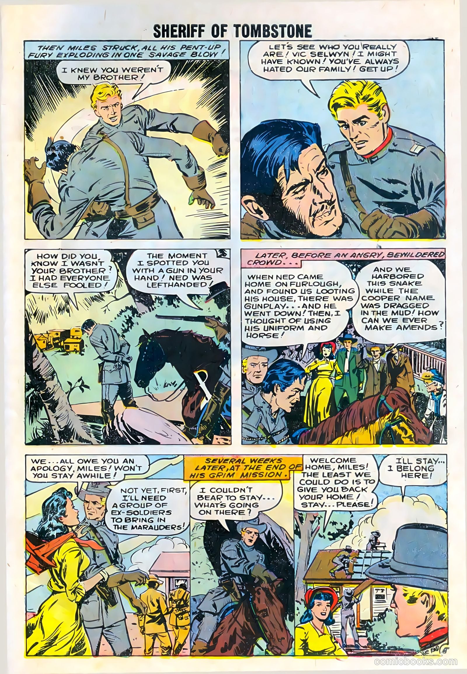 Sheriff of Tombstone #1 (1958) — page 27 of 36
