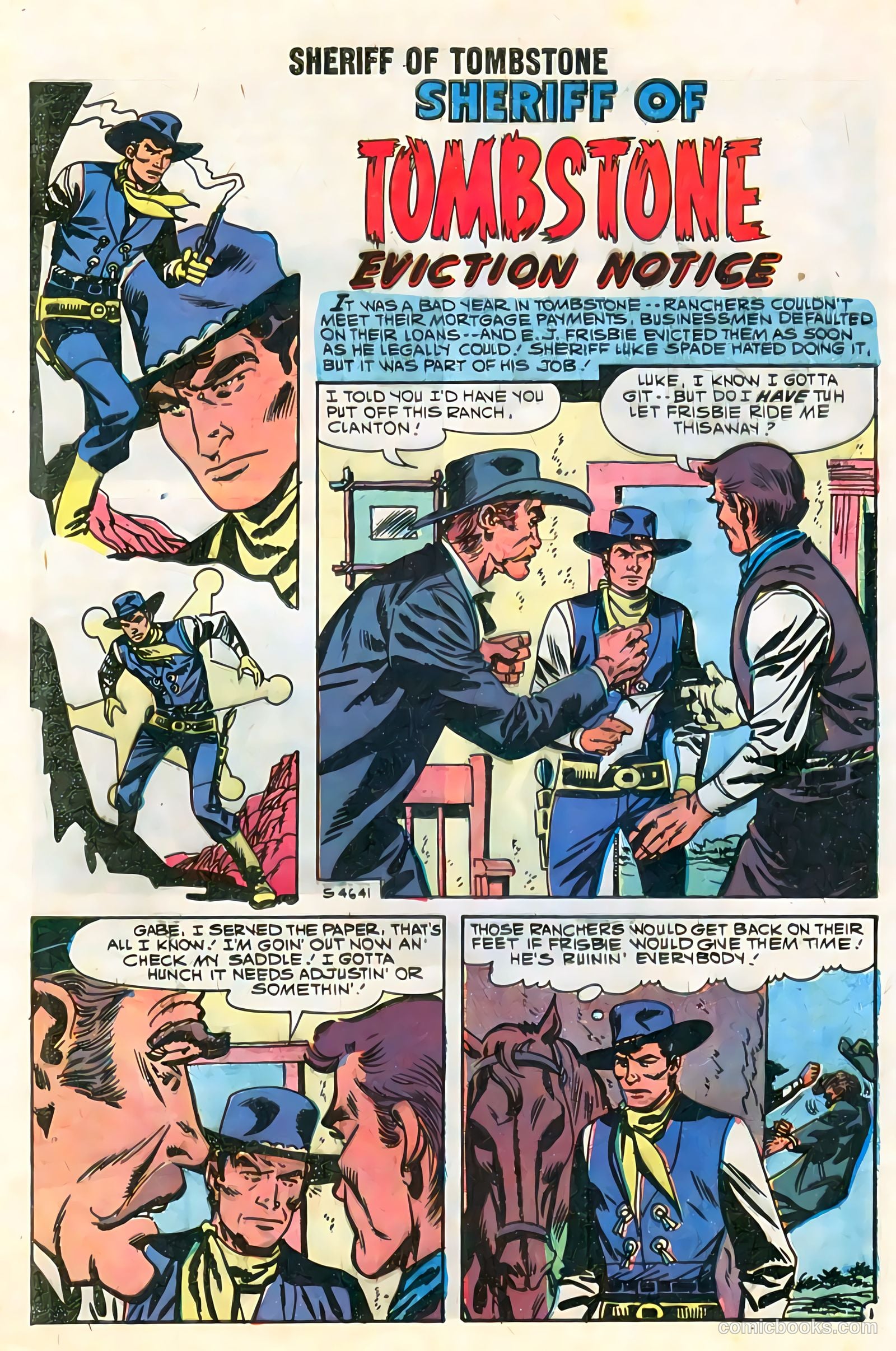 Sheriff of Tombstone #1 (1958) — page 28 of 36