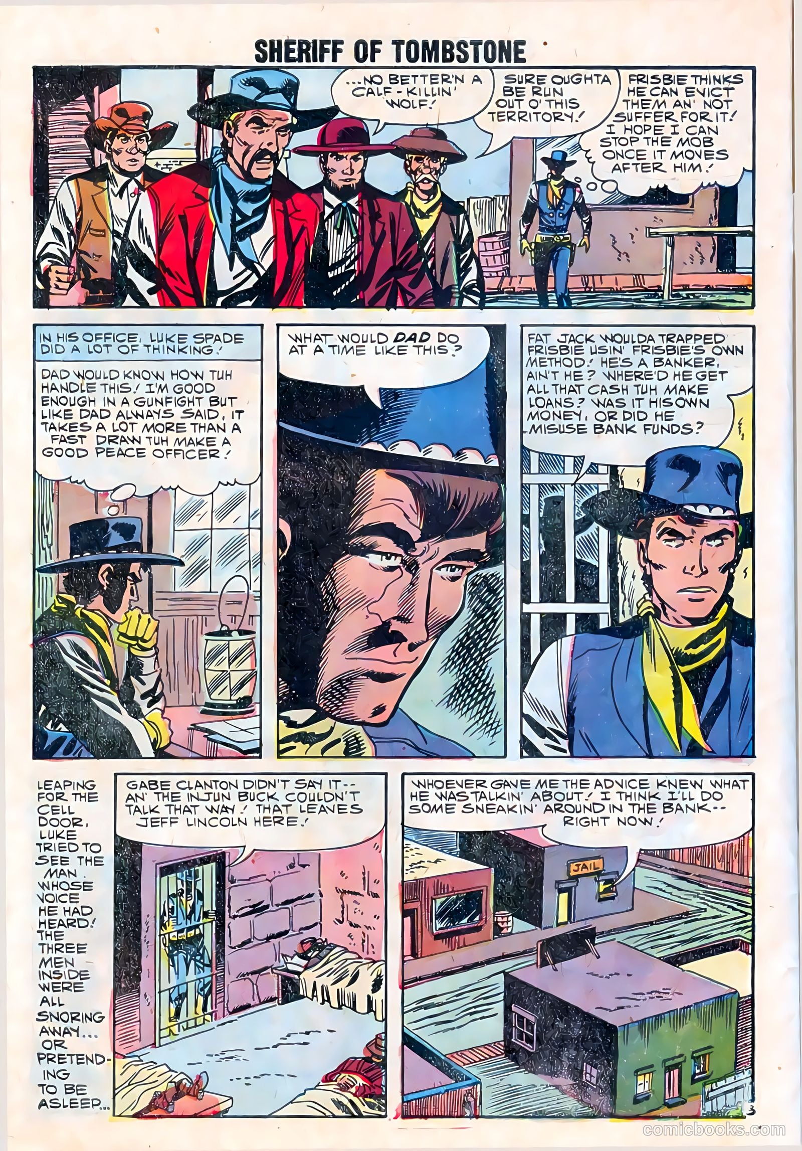 Sheriff of Tombstone #1 (1958) — page 30 of 36