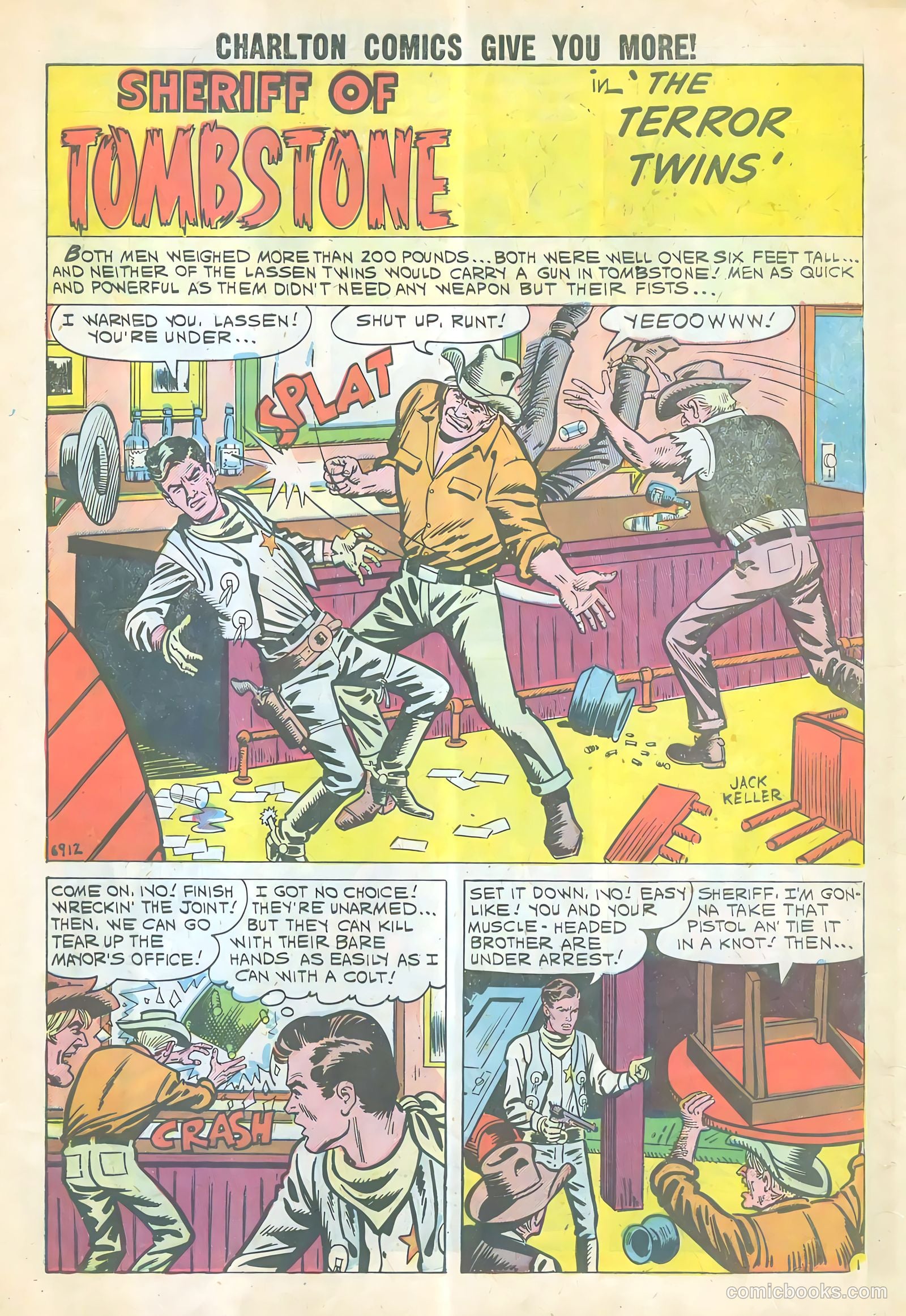 Sheriff of Tombstone #12 (1960) — page 3 of 36