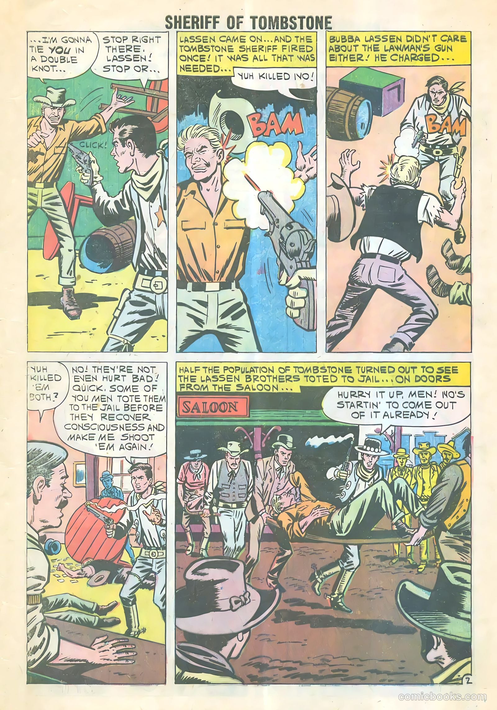 Sheriff of Tombstone #12 (1960) — page 4 of 36