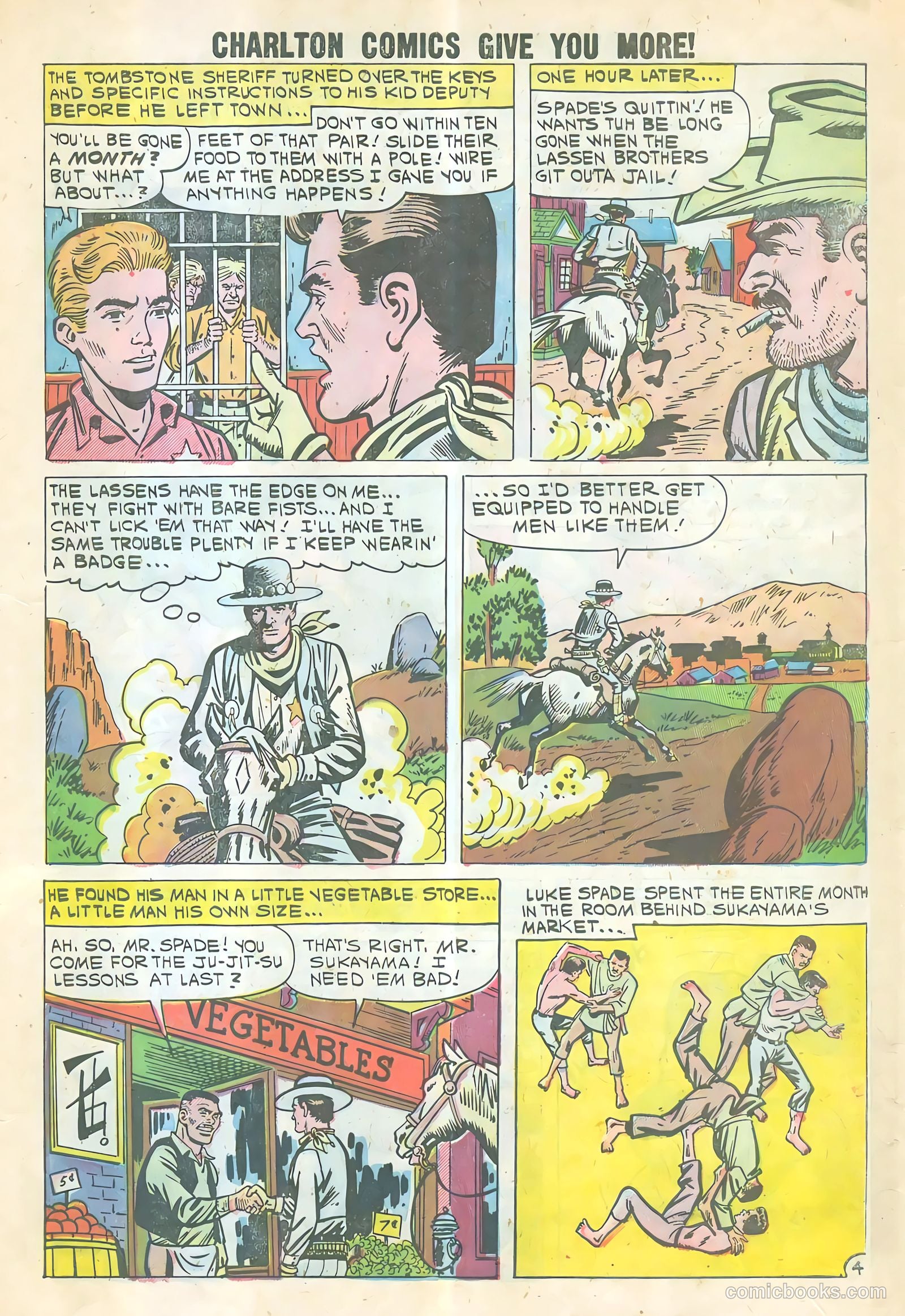 Sheriff of Tombstone #12 (1960) — page 7 of 36