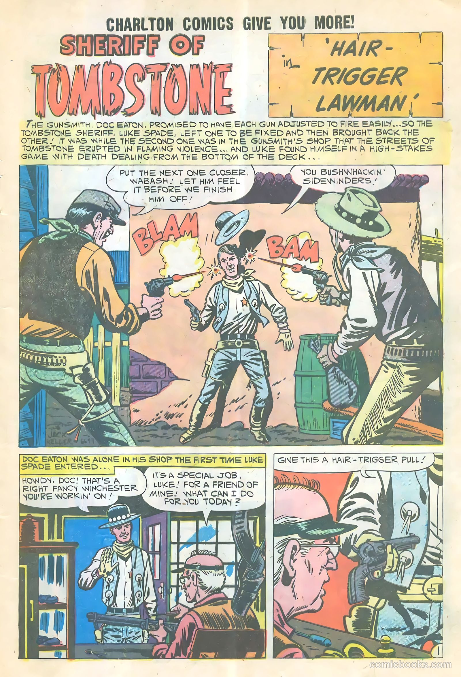 Sheriff of Tombstone #12 (1960) — page 9 of 36