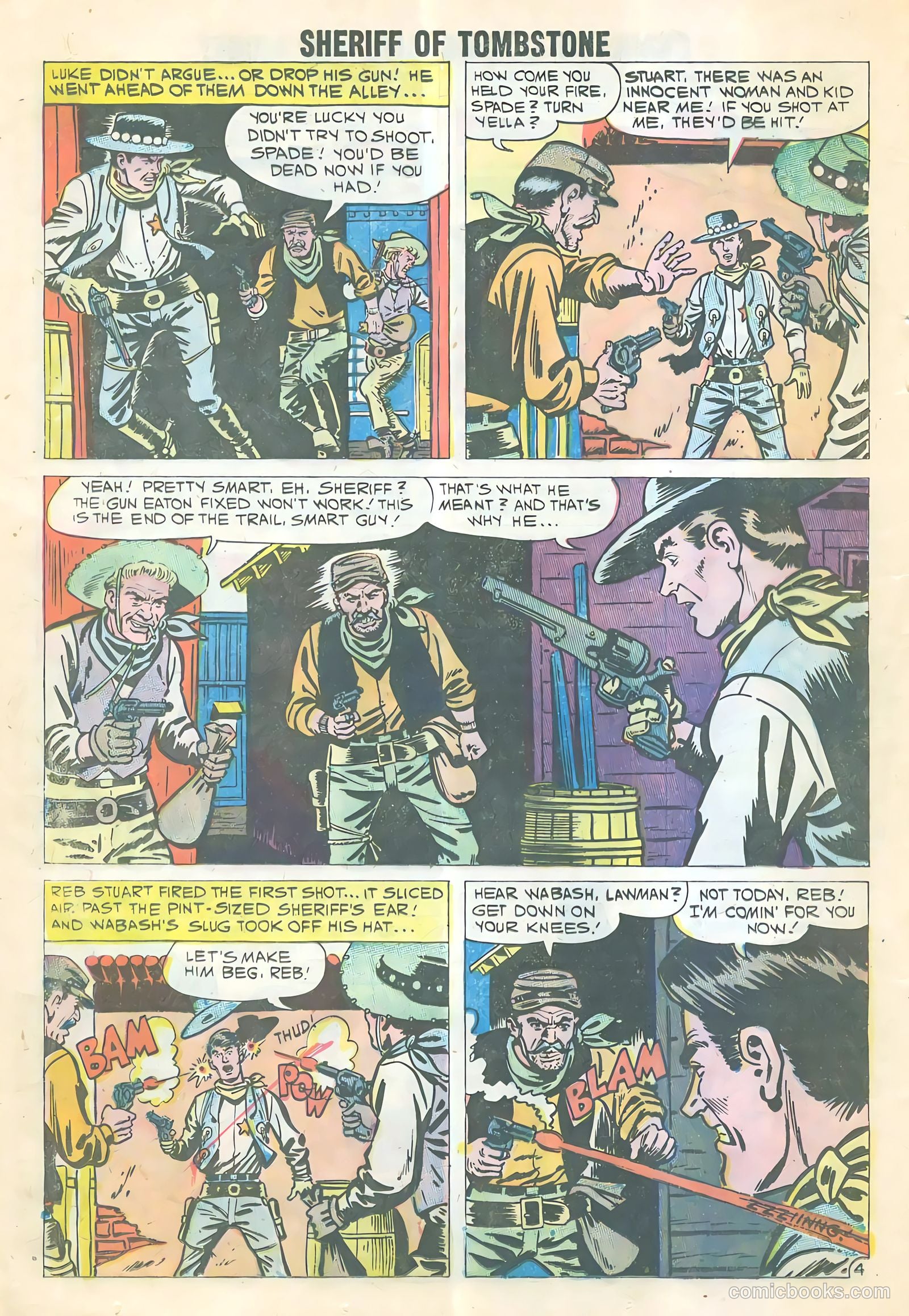 Sheriff of Tombstone #12 (1960) — page 12 of 36