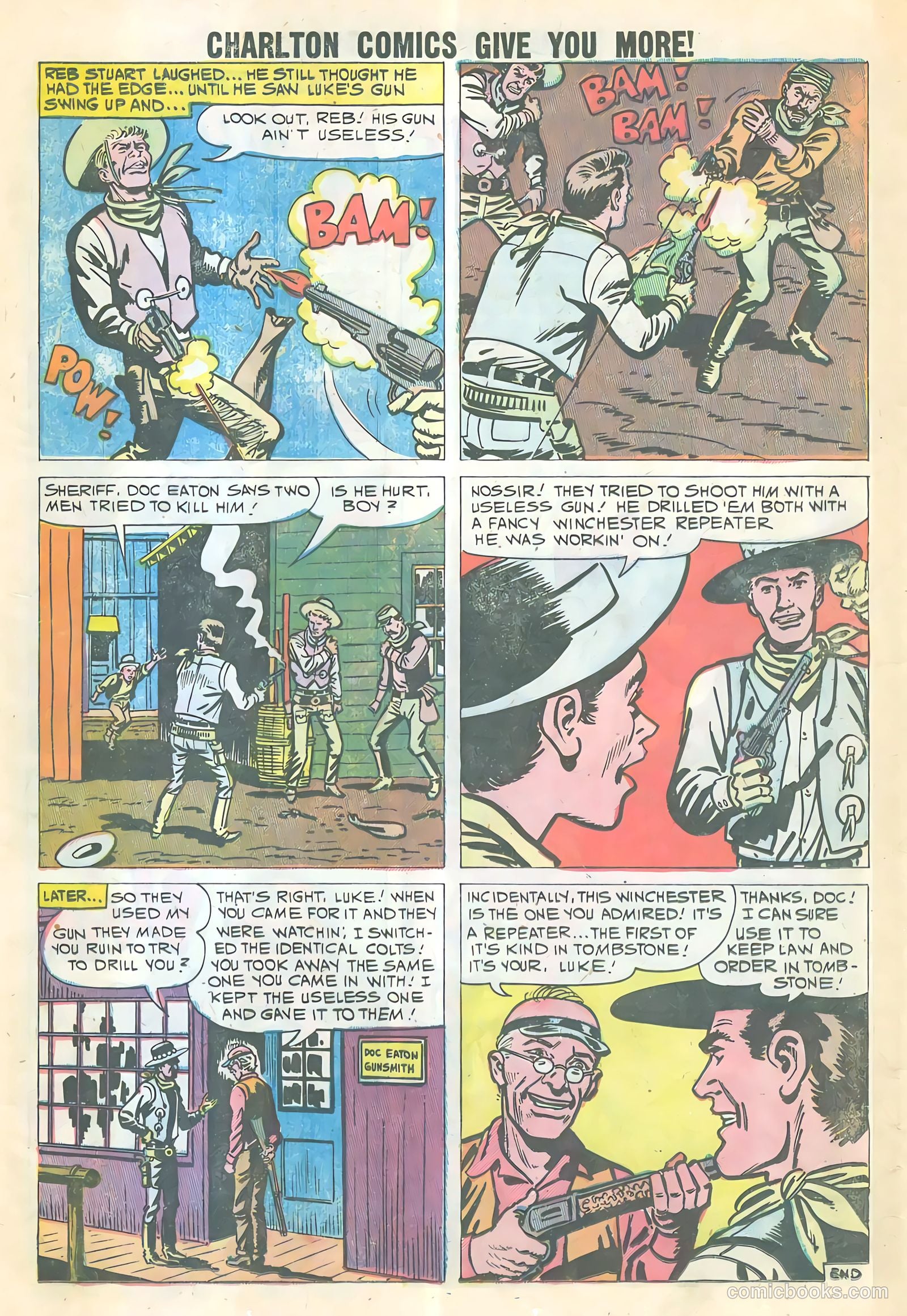 Sheriff of Tombstone #12 (1960) — page 13 of 36