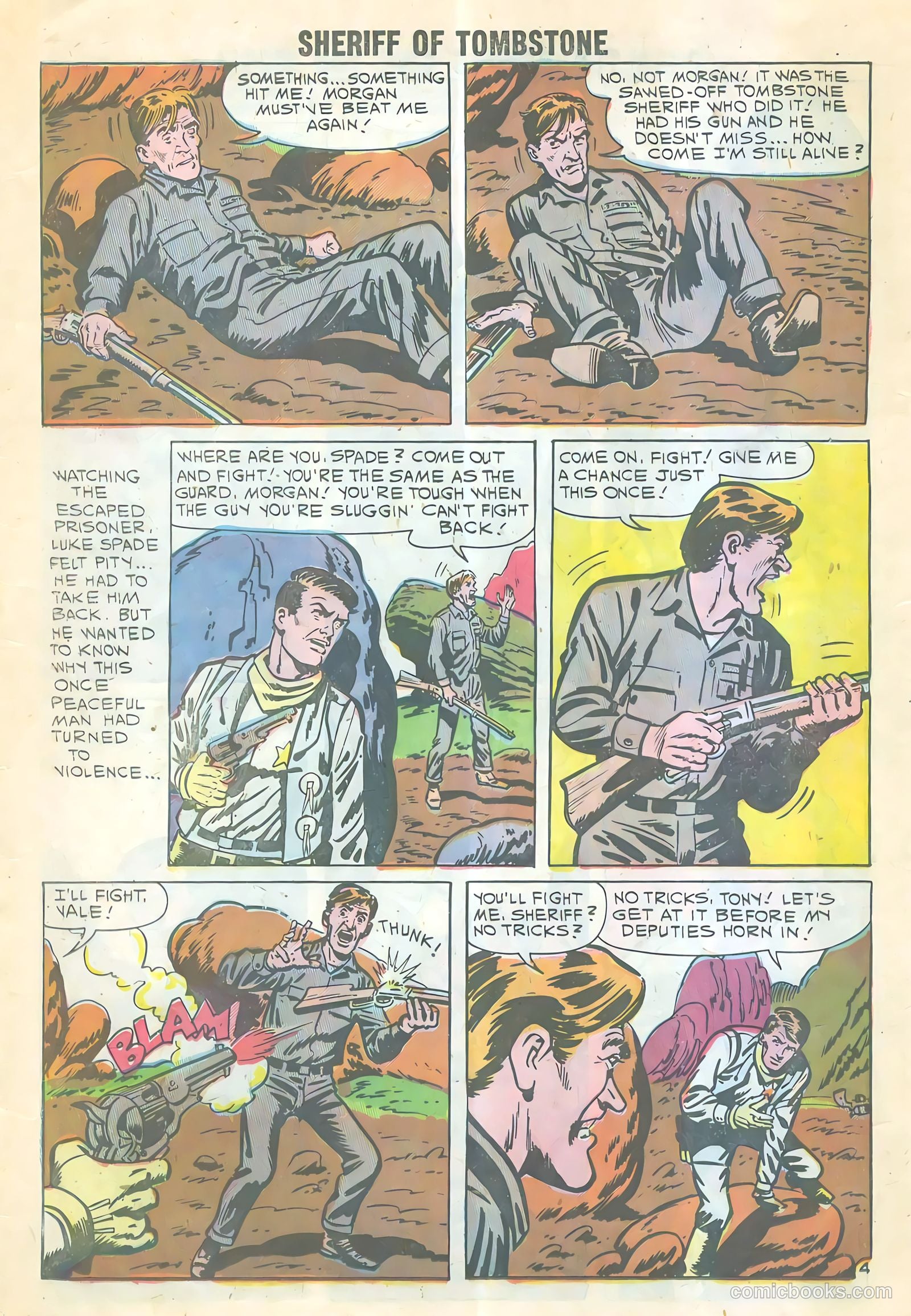 Sheriff of Tombstone #12 (1960) — page 18 of 36