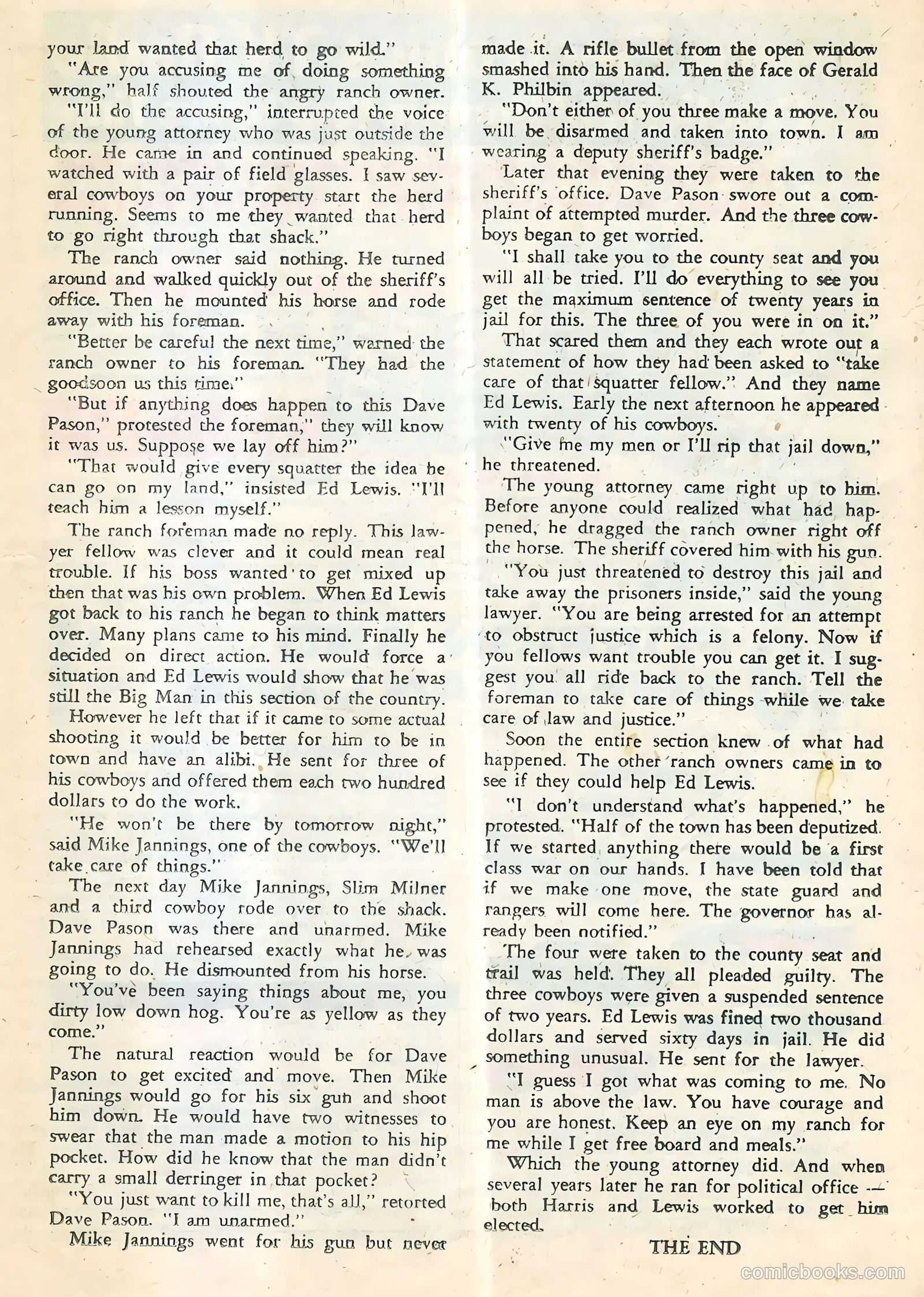 Sheriff of Tombstone #12 (1960) — page 21 of 36