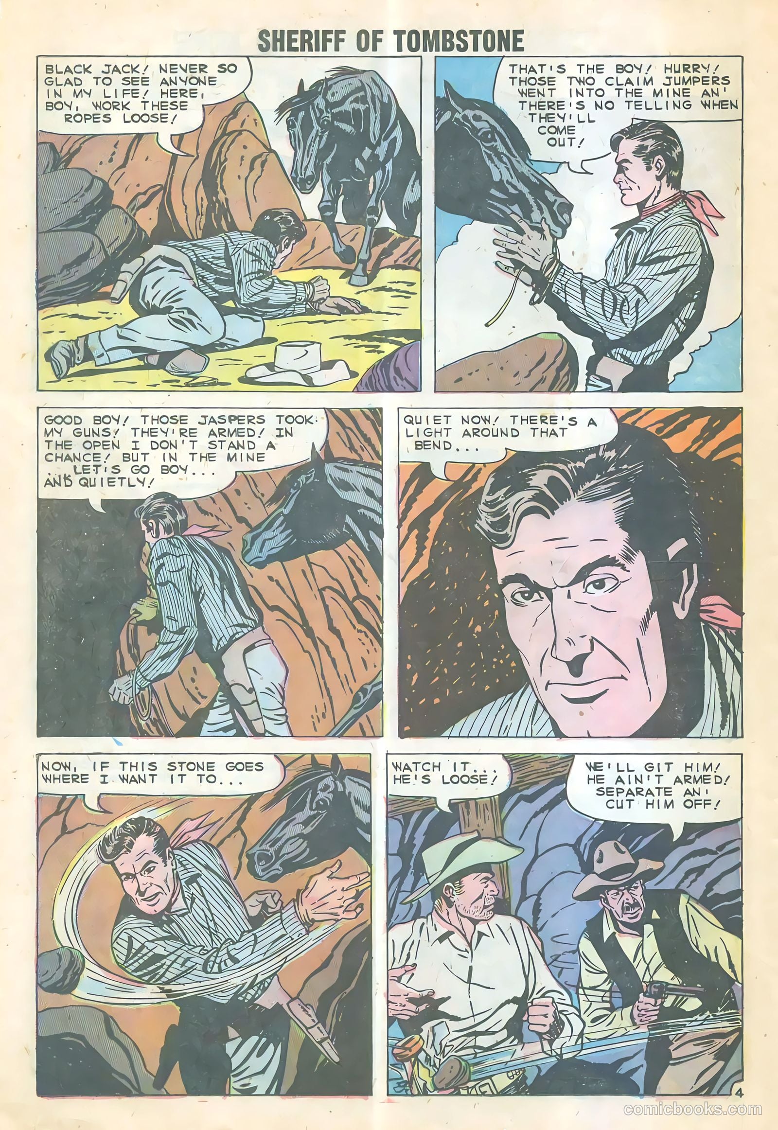 Sheriff of Tombstone #12 (1960) — page 26 of 36