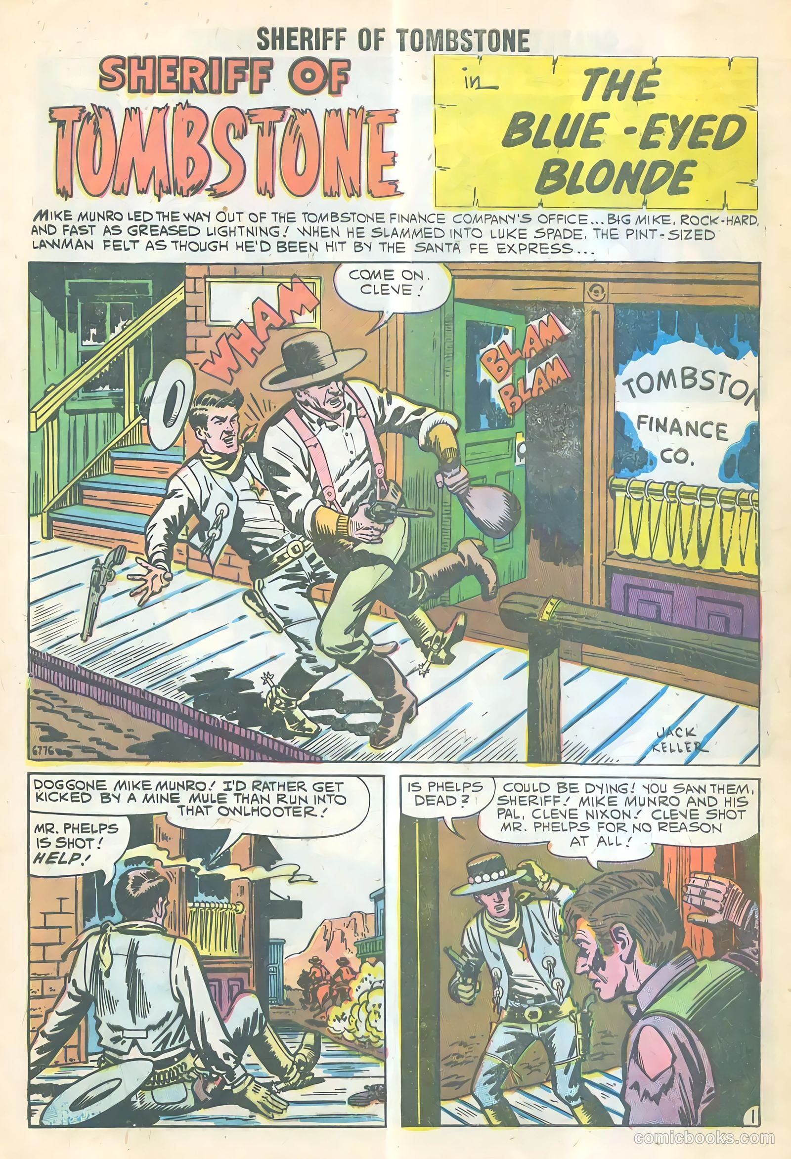 Sheriff of Tombstone #12 (1960) — page 28 of 36