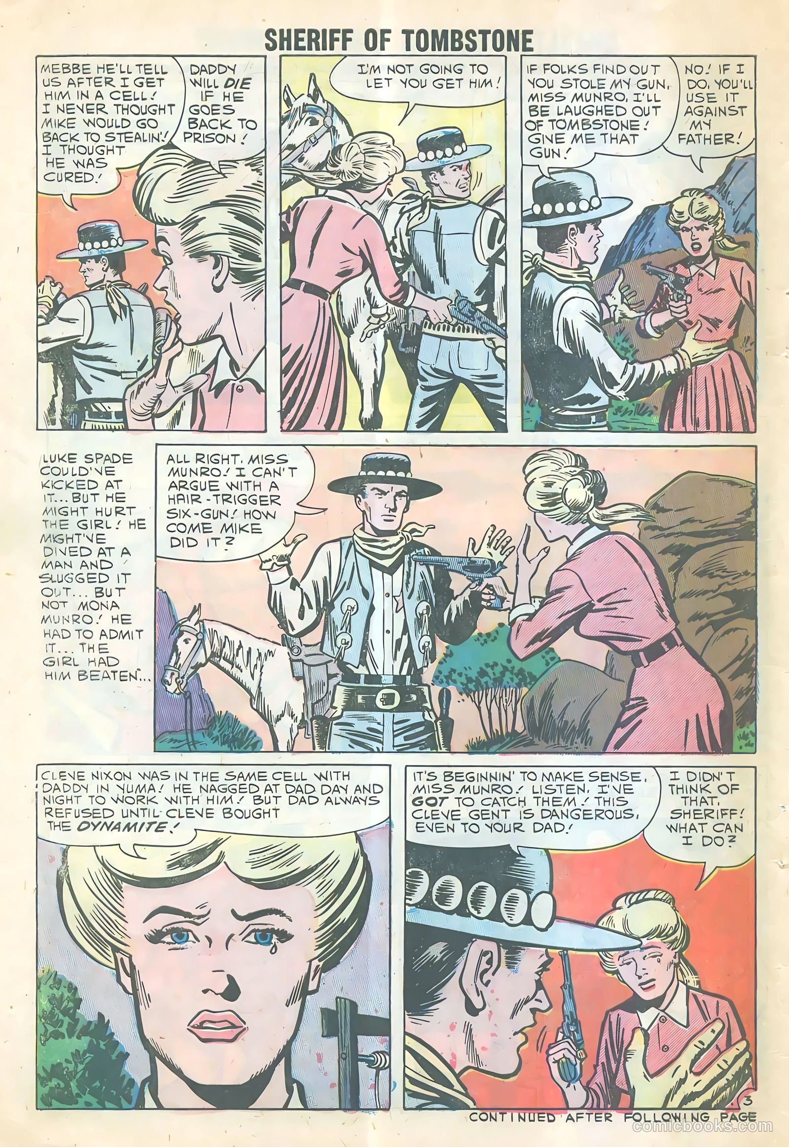 Sheriff of Tombstone #12 (1960) — page 30 of 36
