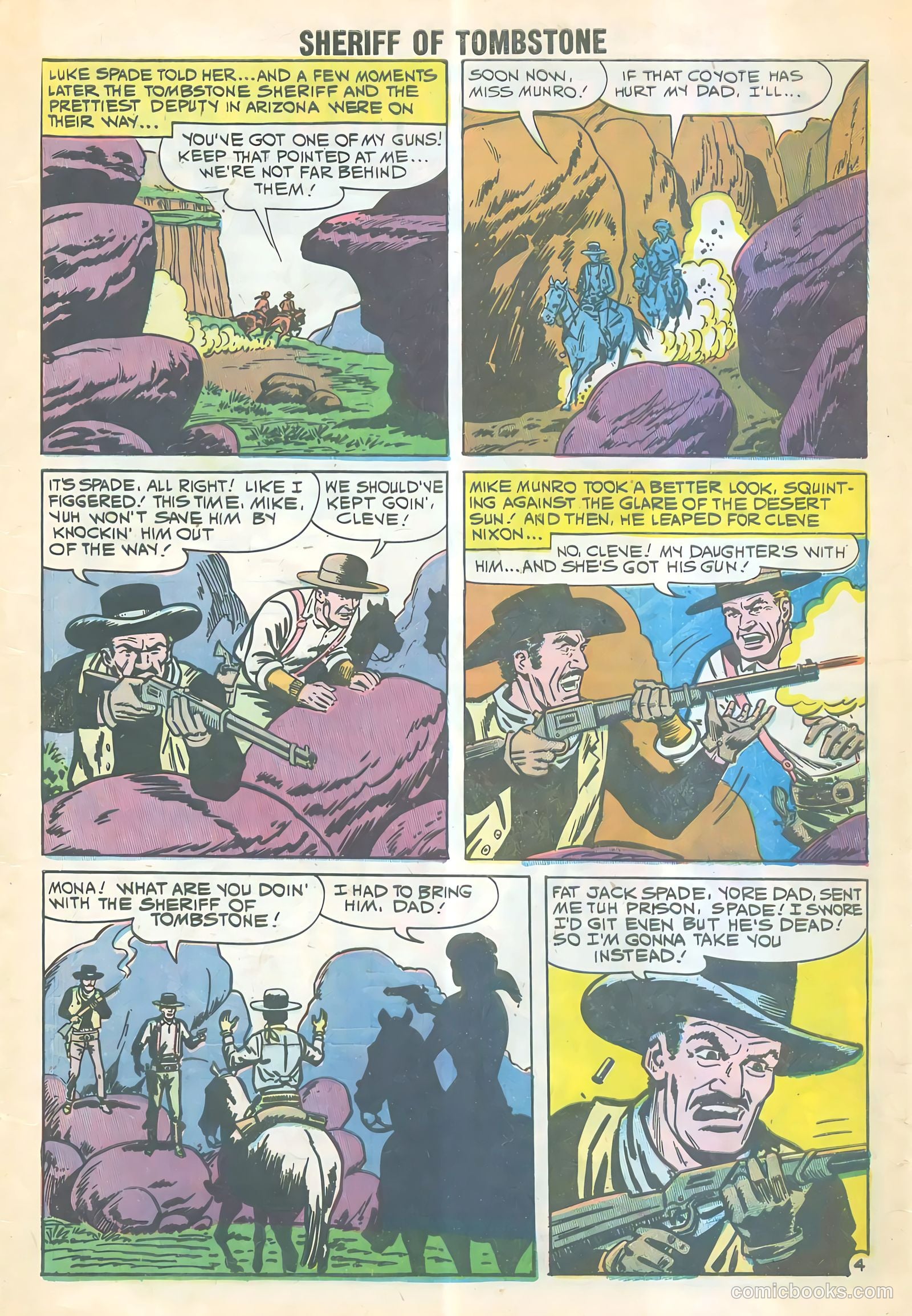 Sheriff of Tombstone #12 (1960) — page 32 of 36