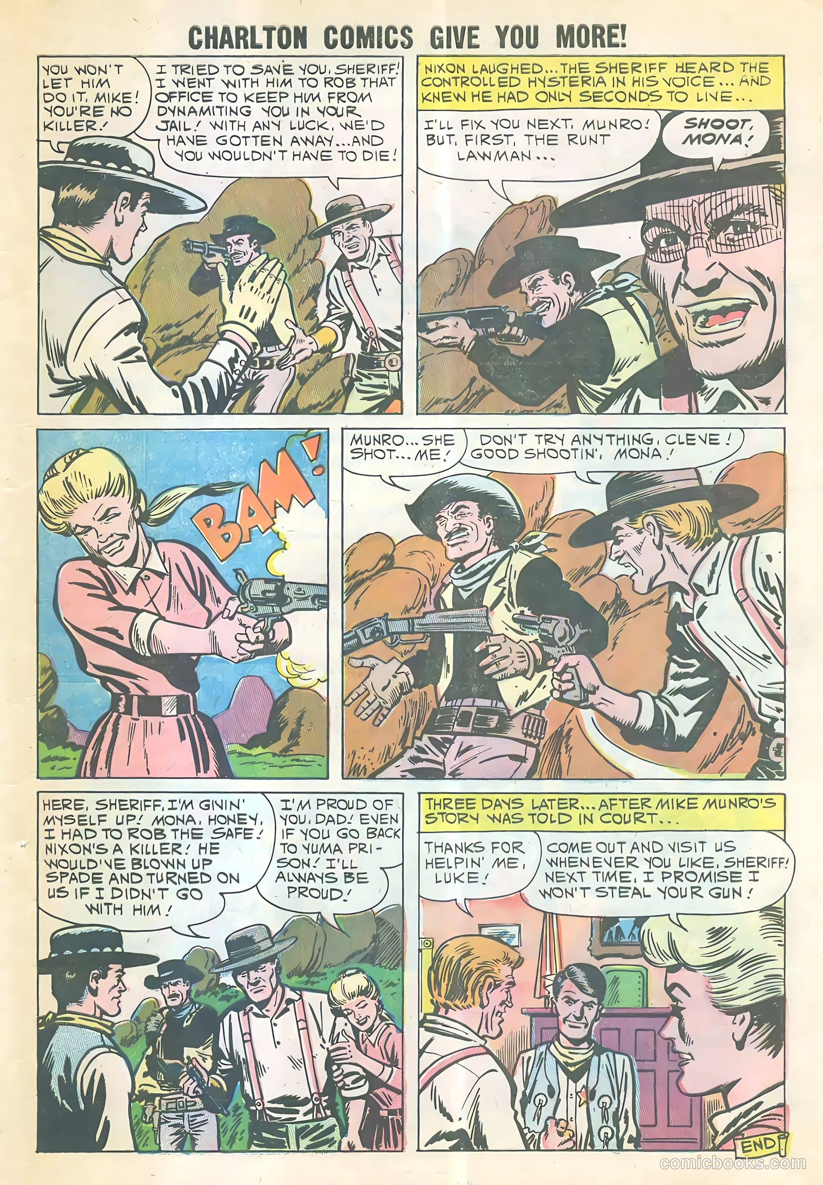Sheriff of Tombstone #12 (1960) — page 33 of 36