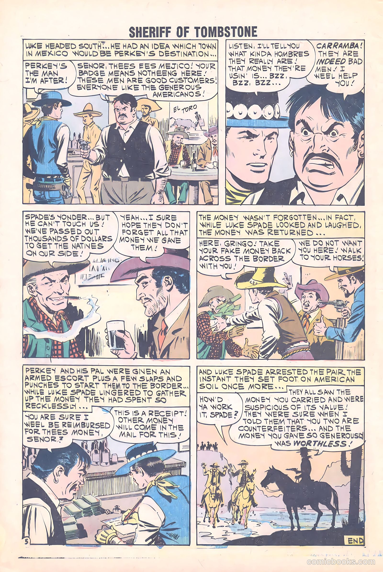 Sheriff of Tombstone #14 (1961) — page 8 of 35